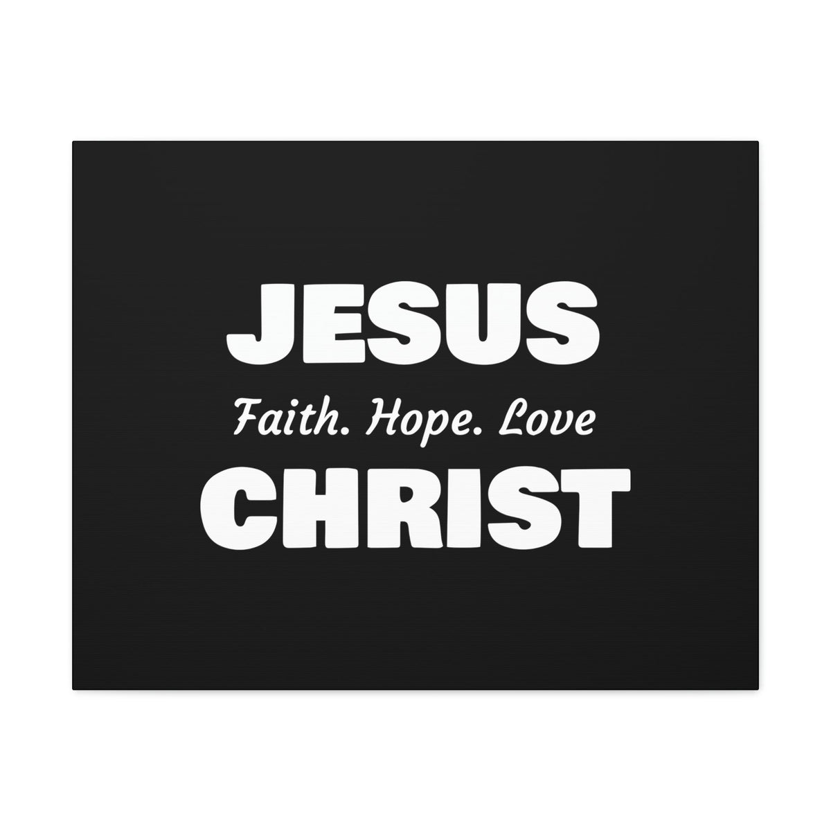 Scripture Walls Jesus Christ, Faith, Hope, Love 1 Corinthians 13:13 Christian Wall Art Bible Verse Print Ready to Hang Unframed-Express Your Love Gifts