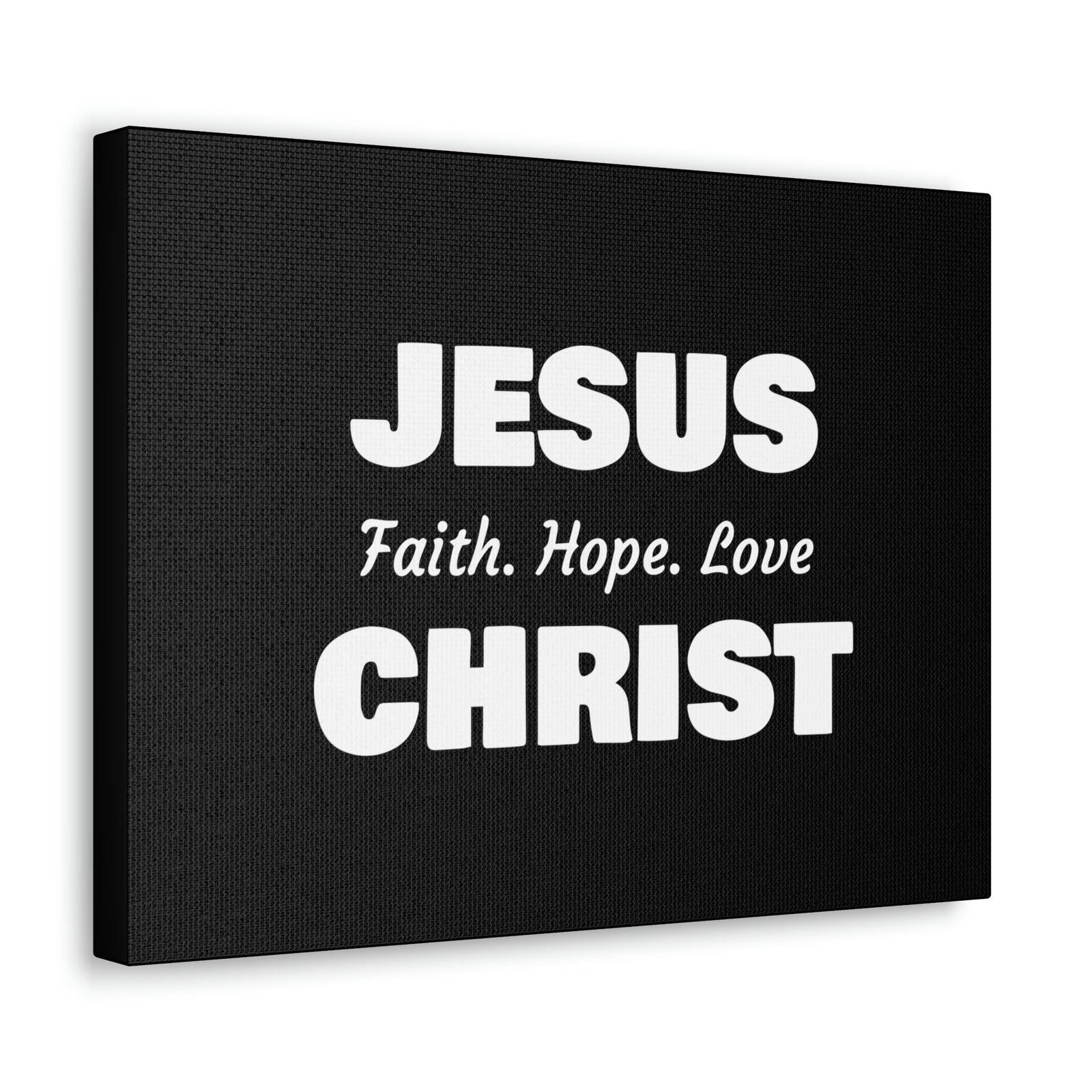 Scripture Walls Jesus Christ, Faith, Hope, Love 1 Corinthians 13:13 Christian Wall Art Bible Verse Print Ready to Hang Unframed-Express Your Love Gifts