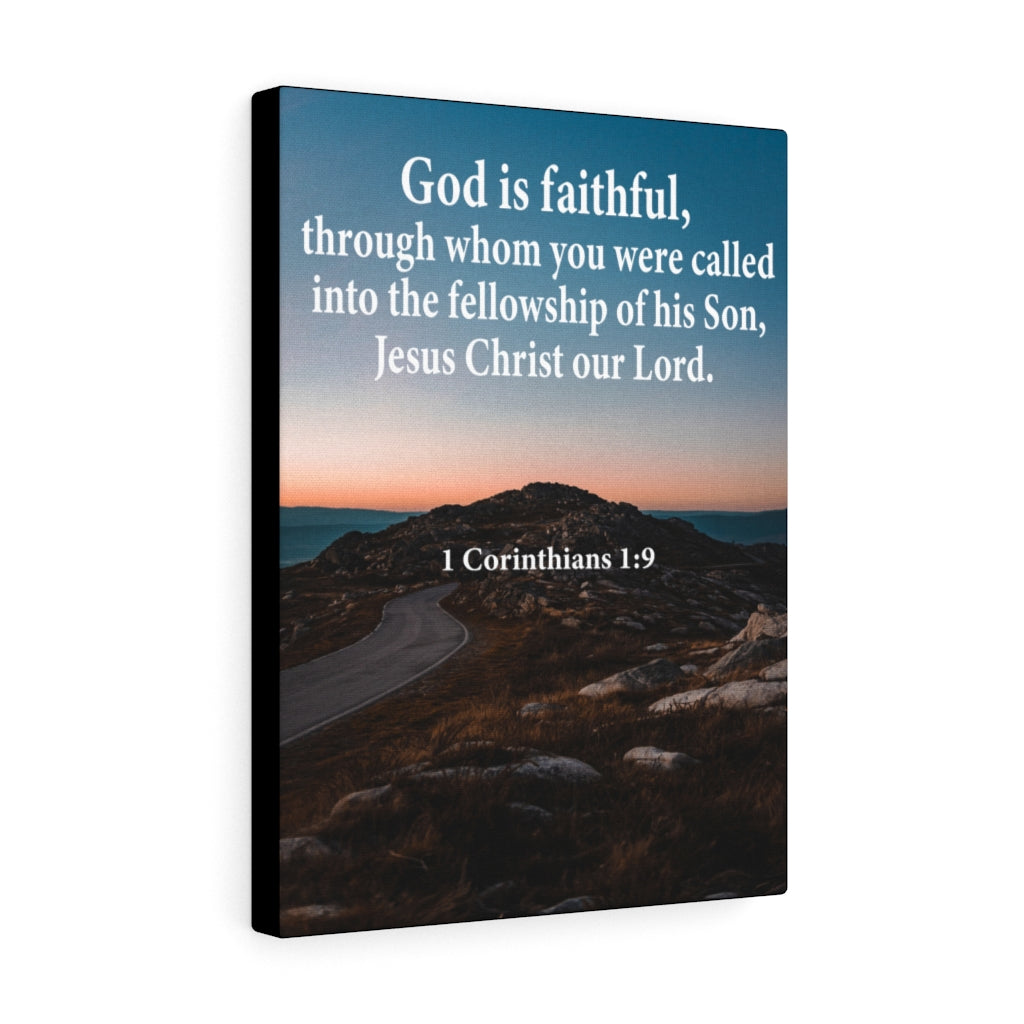 Scripture Walls Jesus Christ Our Lord 1 Corinthians 1:9 Wall Art Christian Home Decor Unframed-Express Your Love Gifts