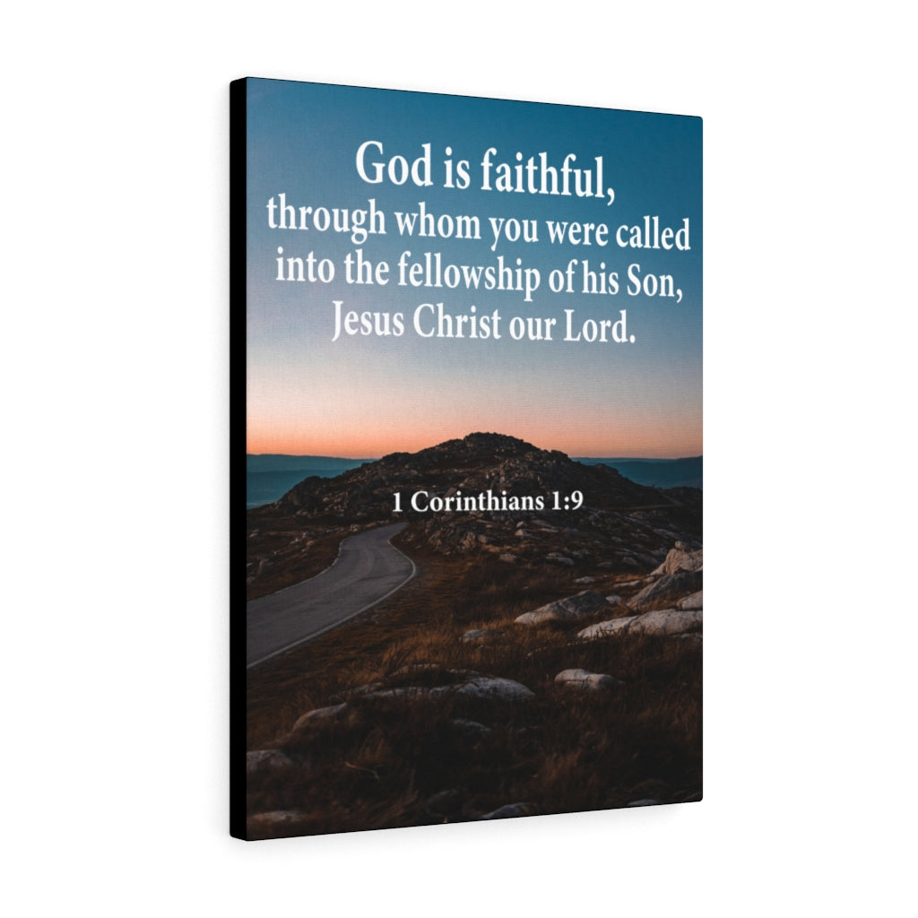 Scripture Walls Jesus Christ Our Lord 1 Corinthians 1:9 Wall Art Christian Home Decor Unframed-Express Your Love Gifts