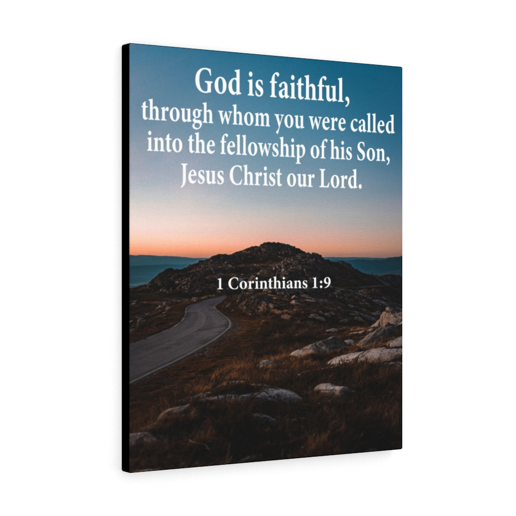 Scripture Walls Jesus Christ Our Lord 1 Corinthians 1:9 Wall Art Christian Home Decor Unframed-Express Your Love Gifts