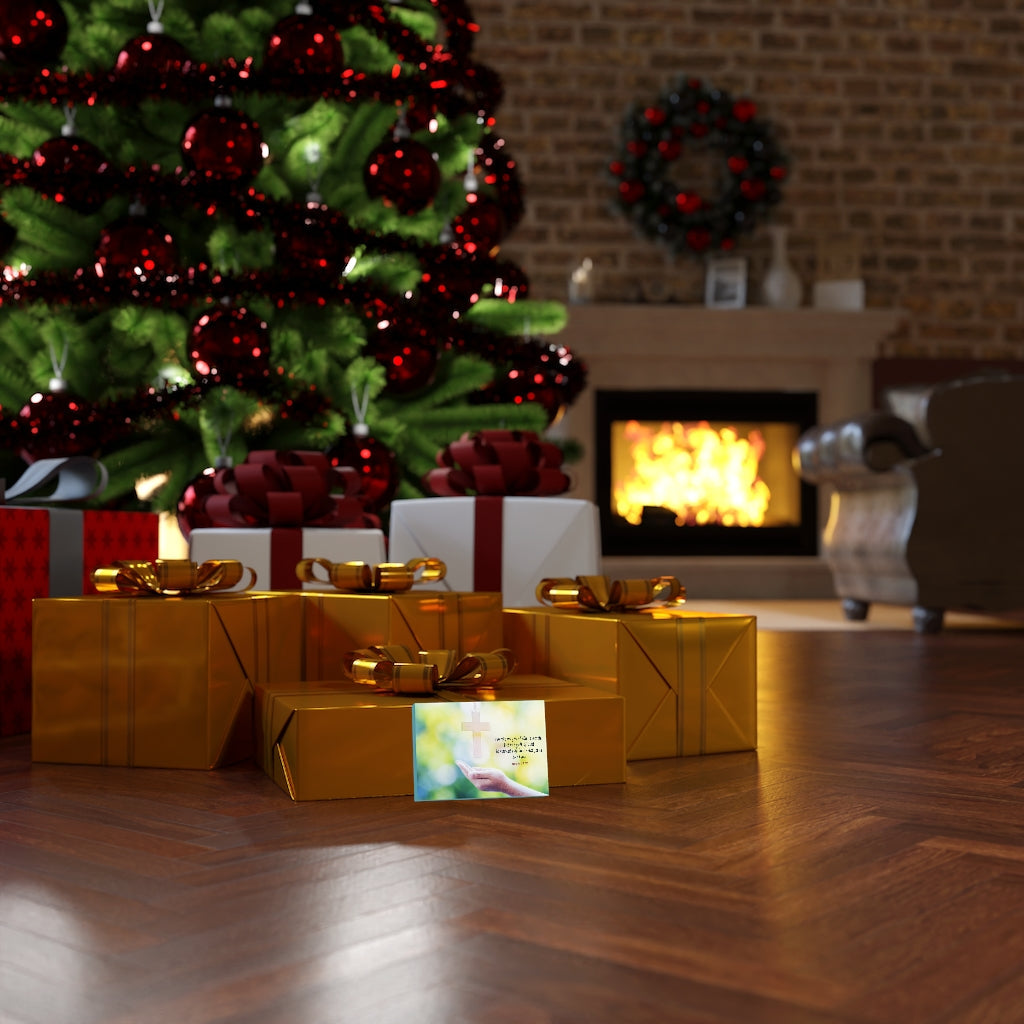 Scripture Walls Jesus Christ Our Lord Romans 6:23 Bible Verse Canvas Christian Wall Art Ready to Hang Unframed-Express Your Love Gifts