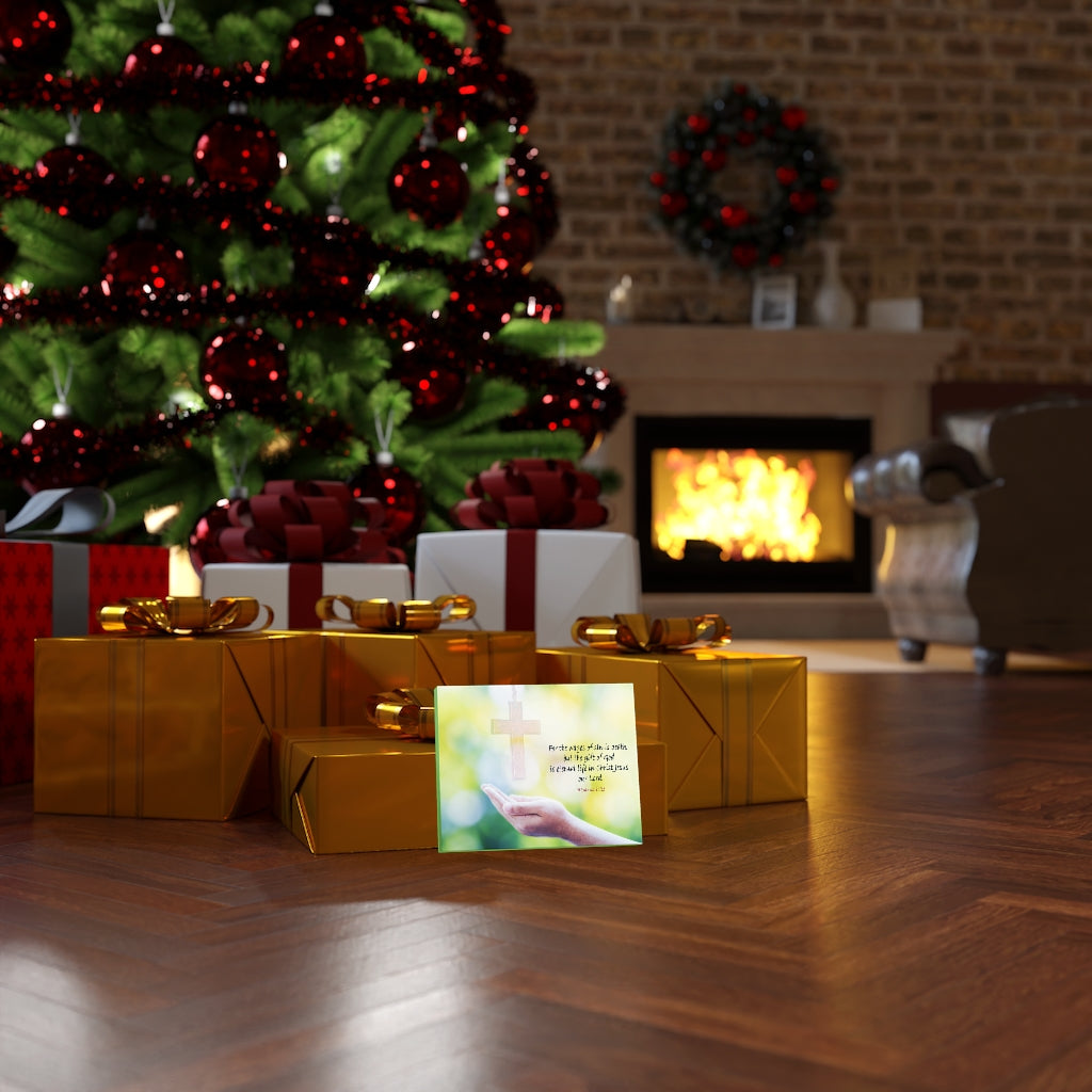 Scripture Walls Jesus Christ Our Lord Romans 6:23 Bible Verse Canvas Christian Wall Art Ready to Hang Unframed-Express Your Love Gifts