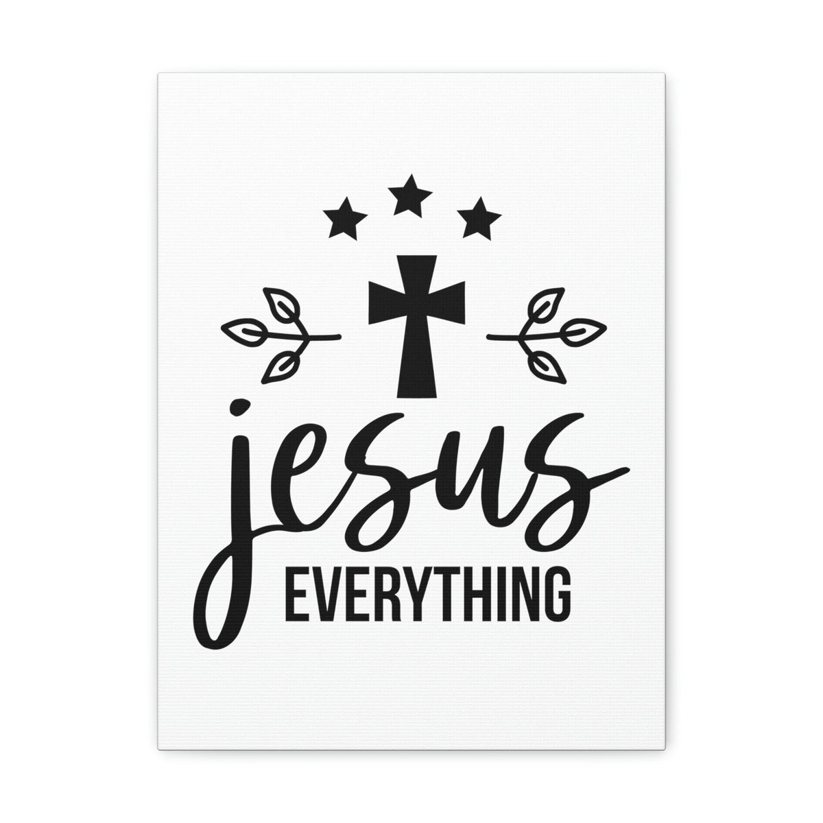 Scripture Walls Jesus Everything 1 John 4:9 Christian Wall Art Print Ready to Hang Unframed-Express Your Love Gifts
