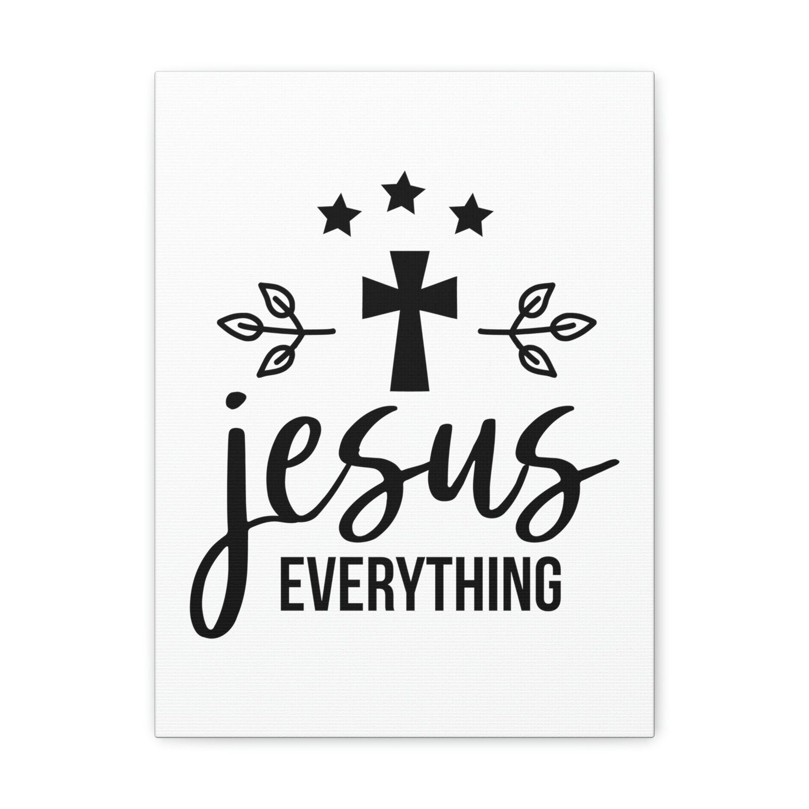 Scripture Walls Jesus Everything 1 John 4:9 Christian Wall Art Print Ready to Hang Unframed-Express Your Love Gifts