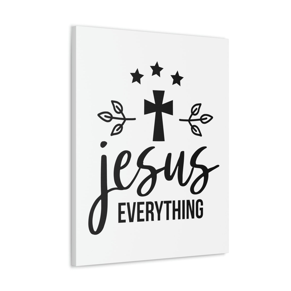Scripture Walls Jesus Everything 1 John 4:9 Christian Wall Art Print Ready to Hang Unframed-Express Your Love Gifts