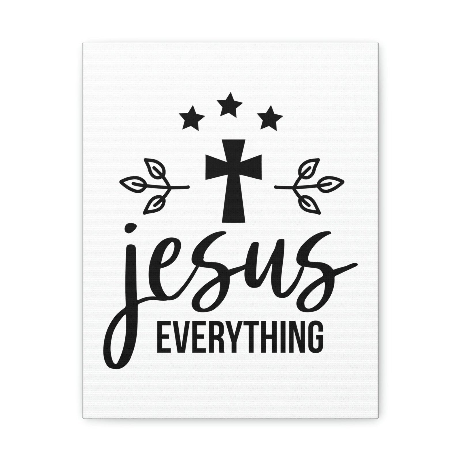 Scripture Walls Jesus Everything 1 John 4:9 Christian Wall Art Print Ready to Hang Unframed-Express Your Love Gifts