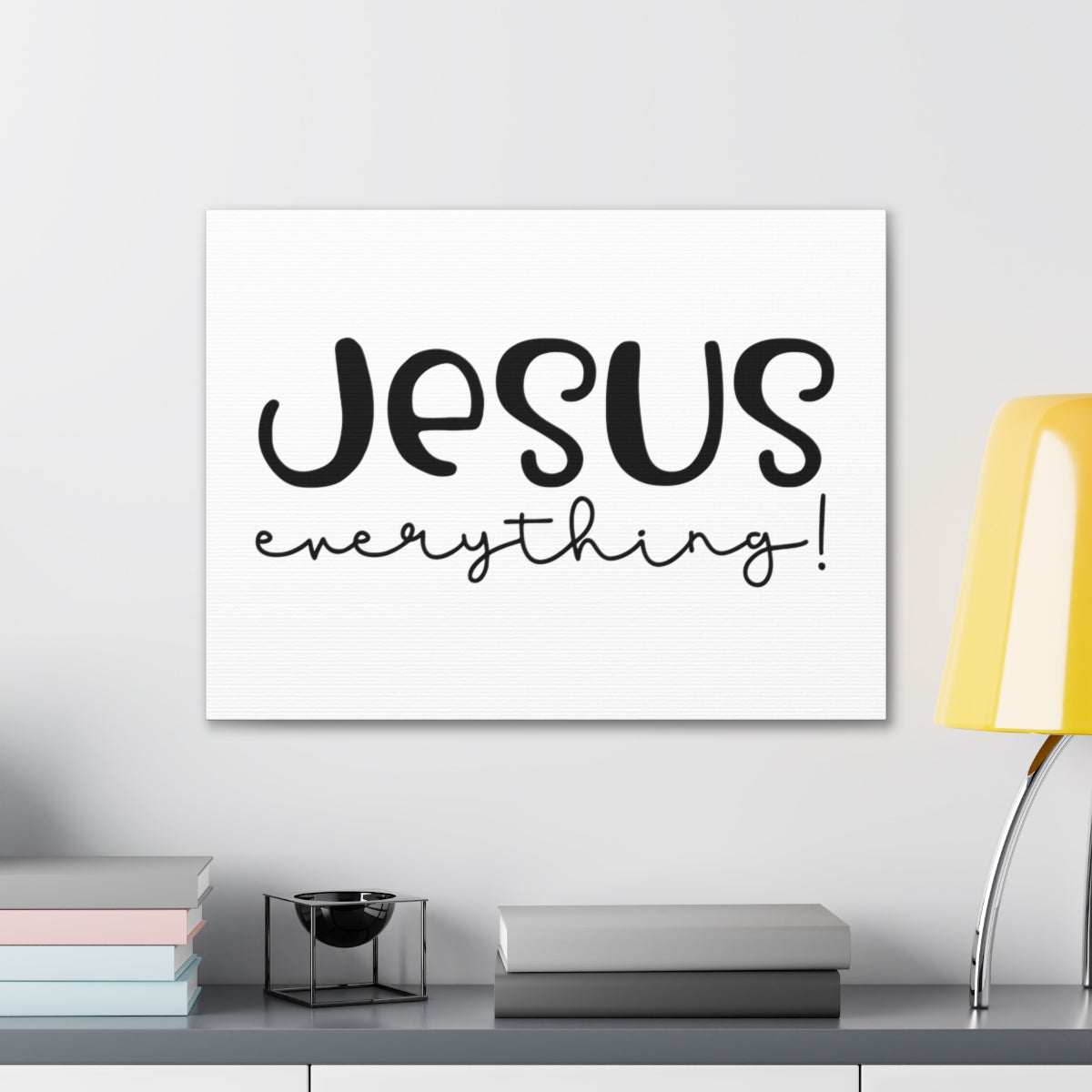 Scripture Walls Jesus Everything Colossians 3:11 Christian Wall Art Print Ready to Hang Unframed-Express Your Love Gifts