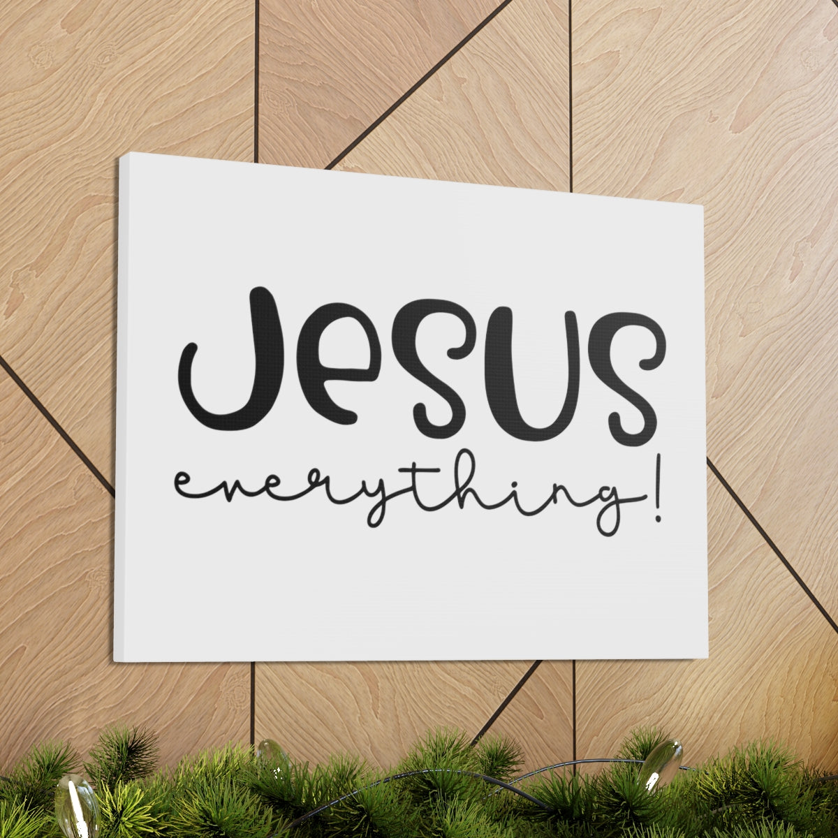 Scripture Walls Jesus Everything Colossians 3:11 Christian Wall Art Print Ready to Hang Unframed-Express Your Love Gifts