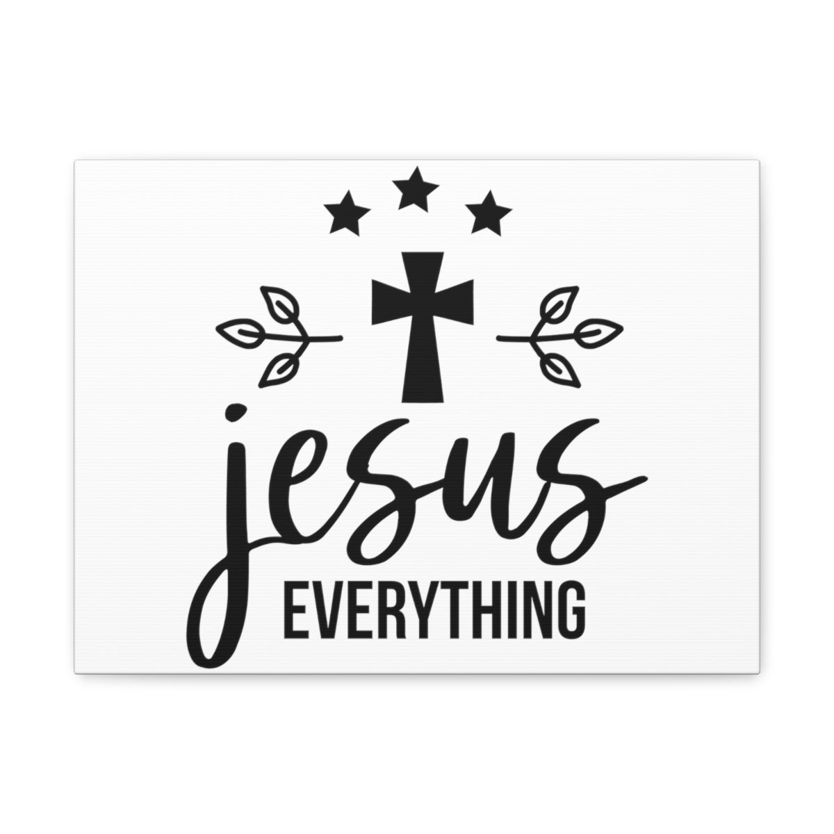 Scripture Walls Jesus Everything Ephesians 2:4-5 NIV Christian Wall Art Print Ready to Hang Unframed-Express Your Love Gifts