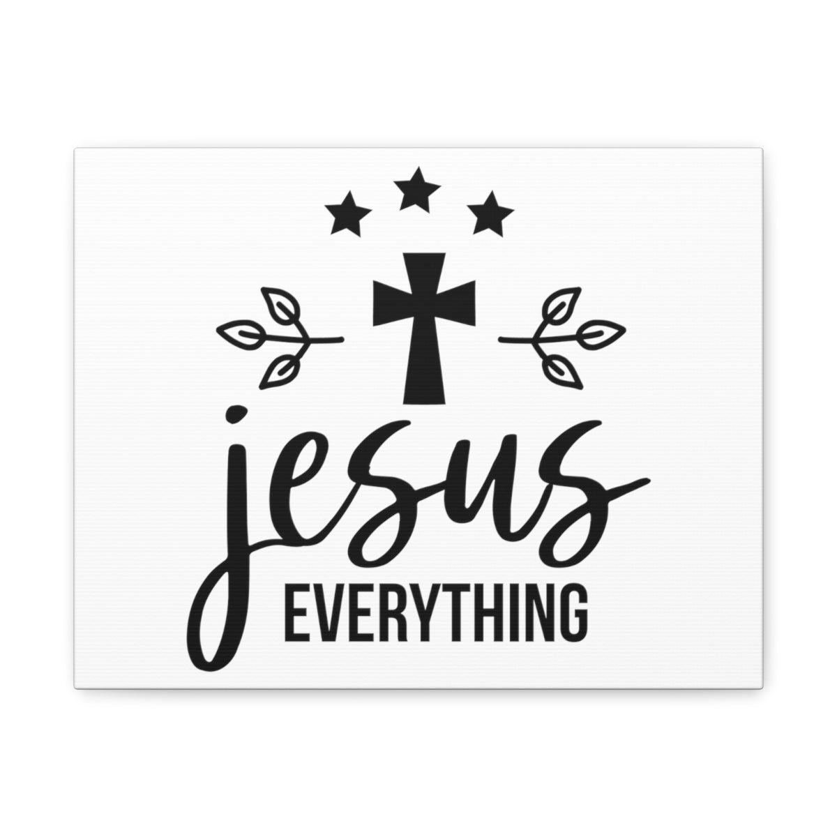 Scripture Walls Jesus Everything Ephesians 2:4-5 NIV Christian Wall Art Print Ready to Hang Unframed-Express Your Love Gifts