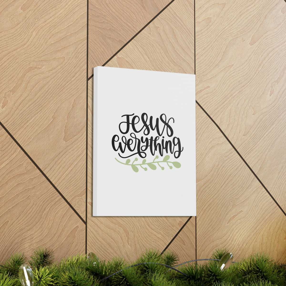 Scripture Walls Jesus Everything Psalm 73:25-26 Christian Wall Art Bible Verse Print Ready to Hang Unframed-Express Your Love Gifts