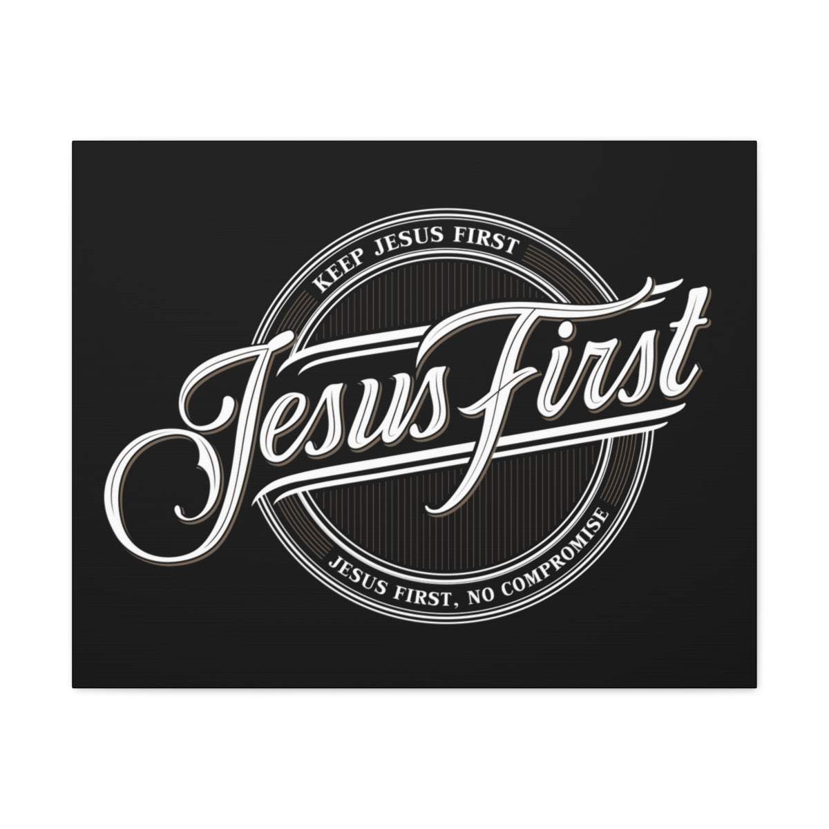Scripture Walls Jesus First Ephesians 5:23 Christian Wall Art Print Ready to Hang Unframed-Express Your Love Gifts