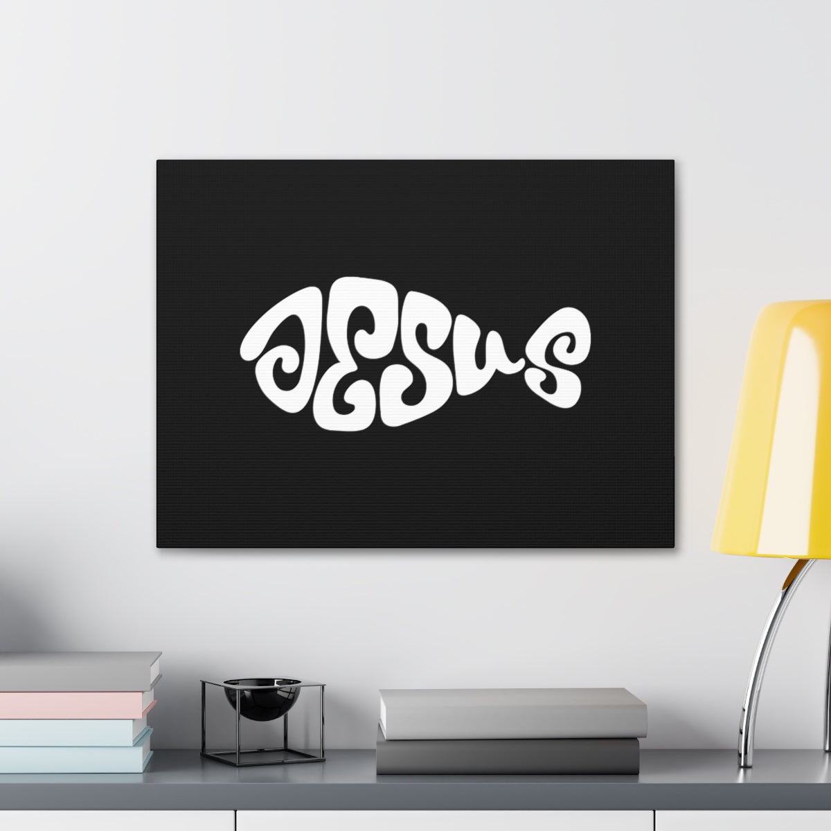 Scripture Walls Jesus Fish Luke 5:9 Christian Wall Art Bible Verse Print Ready to Hang Unframed-Express Your Love Gifts