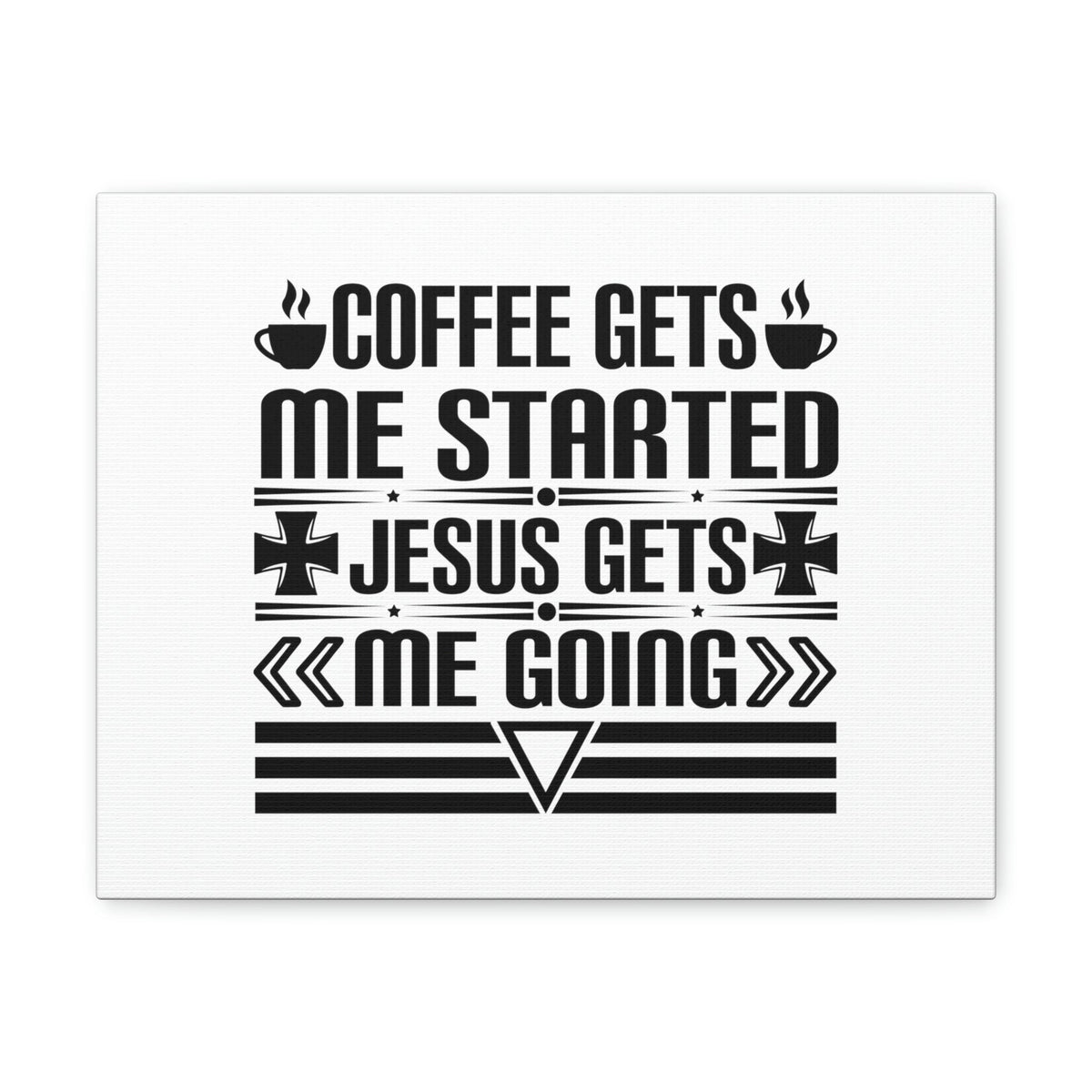 Scripture Walls Jesus Gets Me Going Ephesians 5:2 White Christian Wall Art Bible Verse Print Ready to Hang Unframed-Express Your Love Gifts