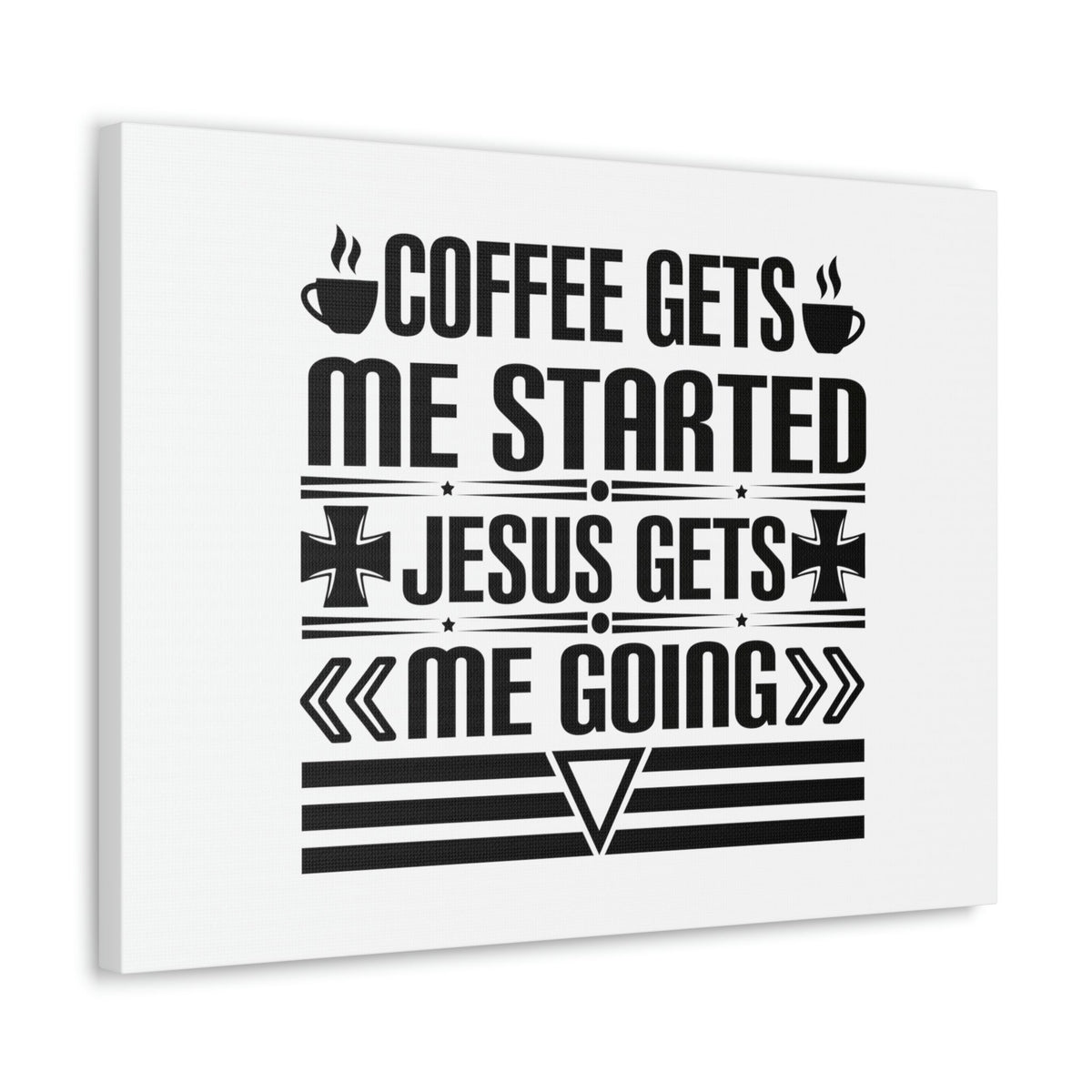 Scripture Walls Jesus Gets Me Going Ephesians 5:2 White Christian Wall Art Bible Verse Print Ready to Hang Unframed-Express Your Love Gifts