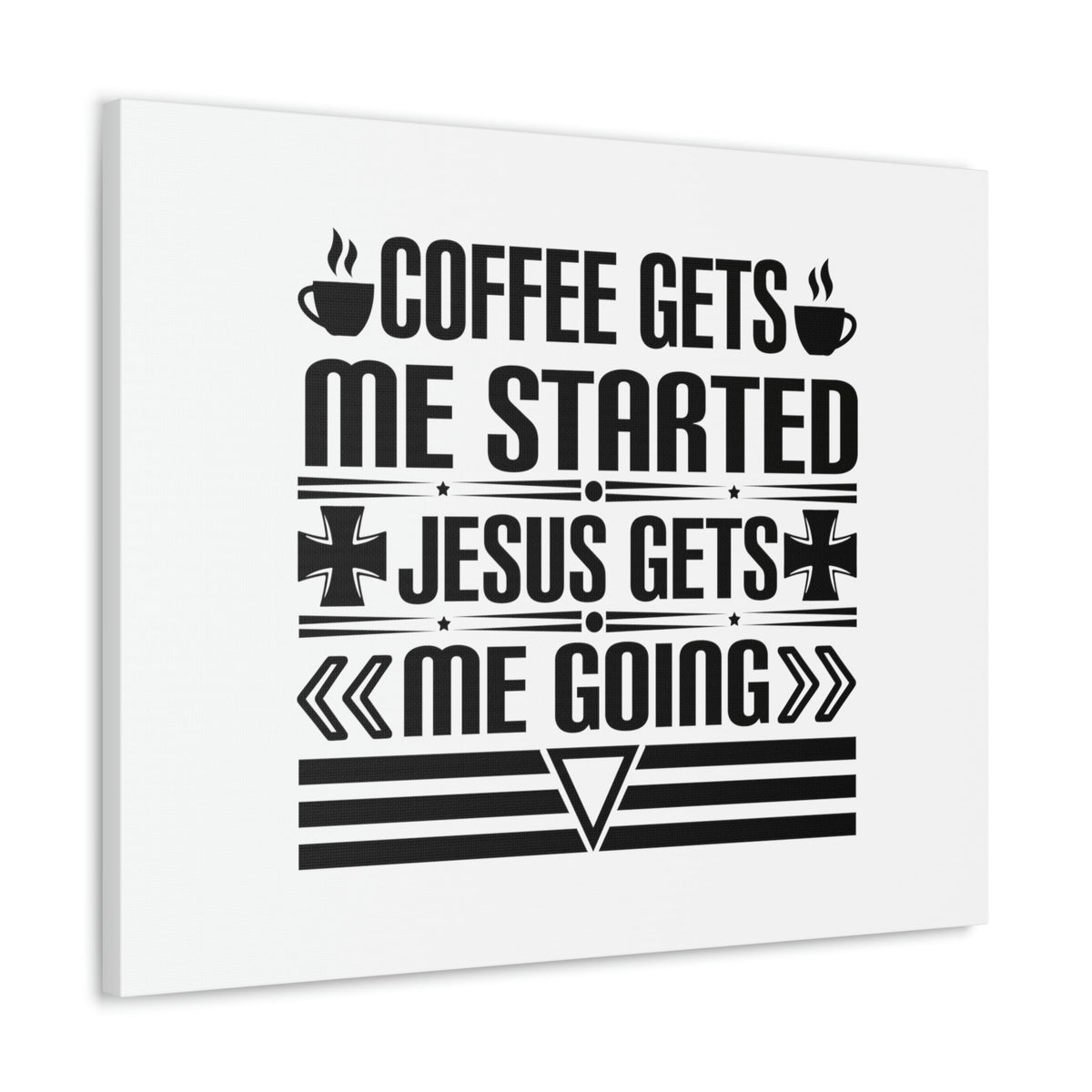 Scripture Walls Jesus Gets Me Going Ephesians 5:2 White Christian Wall Art Bible Verse Print Ready to Hang Unframed-Express Your Love Gifts