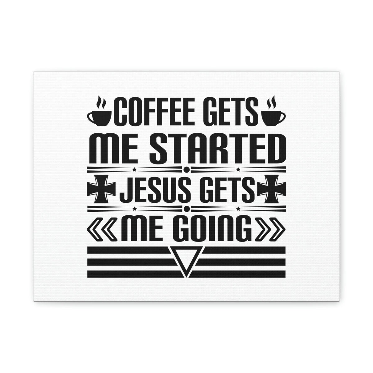 Scripture Walls Jesus Gets Me Going Ephesians 5:2 White Christian Wall Art Bible Verse Print Ready to Hang Unframed-Express Your Love Gifts