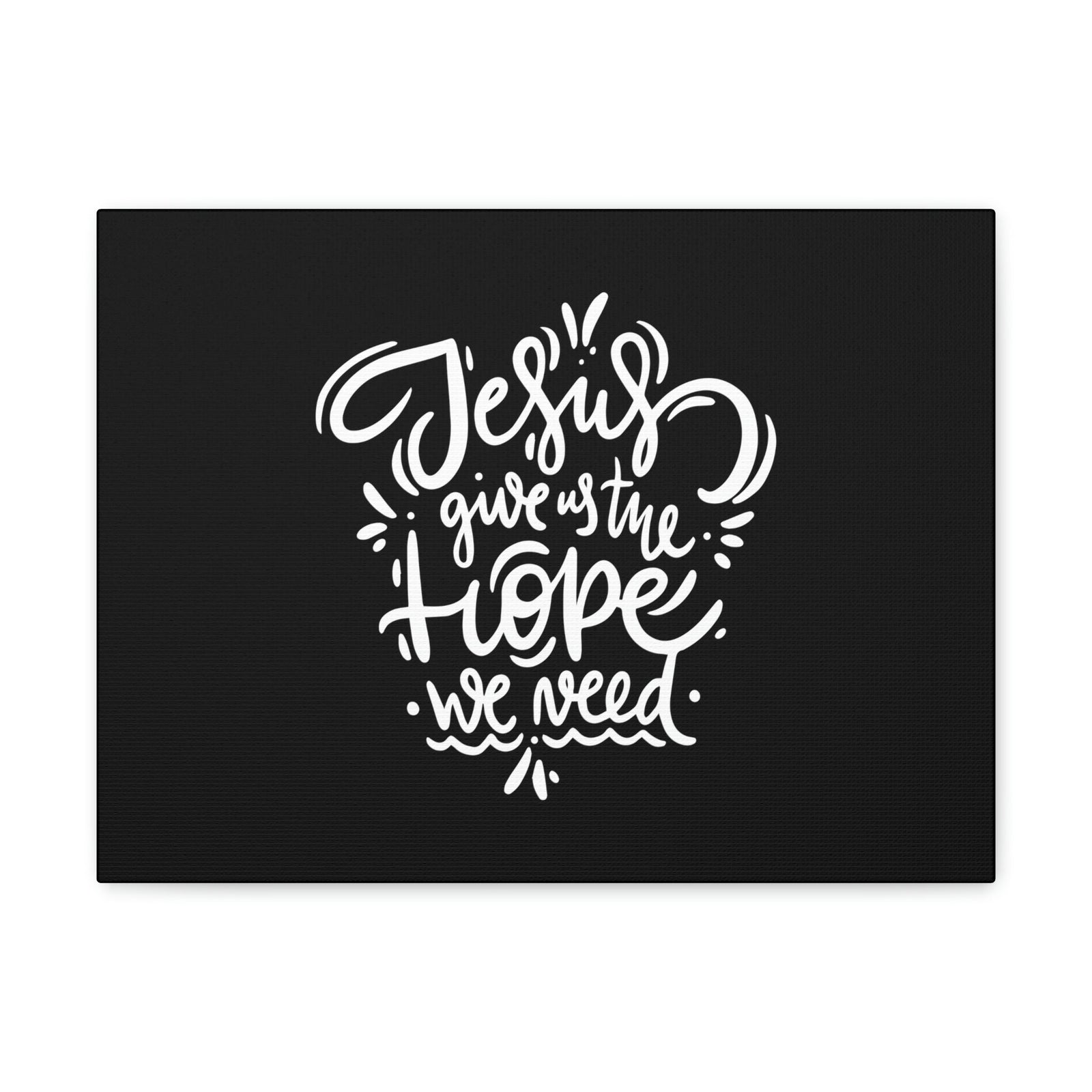 Scripture Walls Jesus Gives Us The Hope We Need 1 Peter 1:3 Christian Wall Art Bible Verse Print Ready to Hang Unframed-Express Your Love Gifts