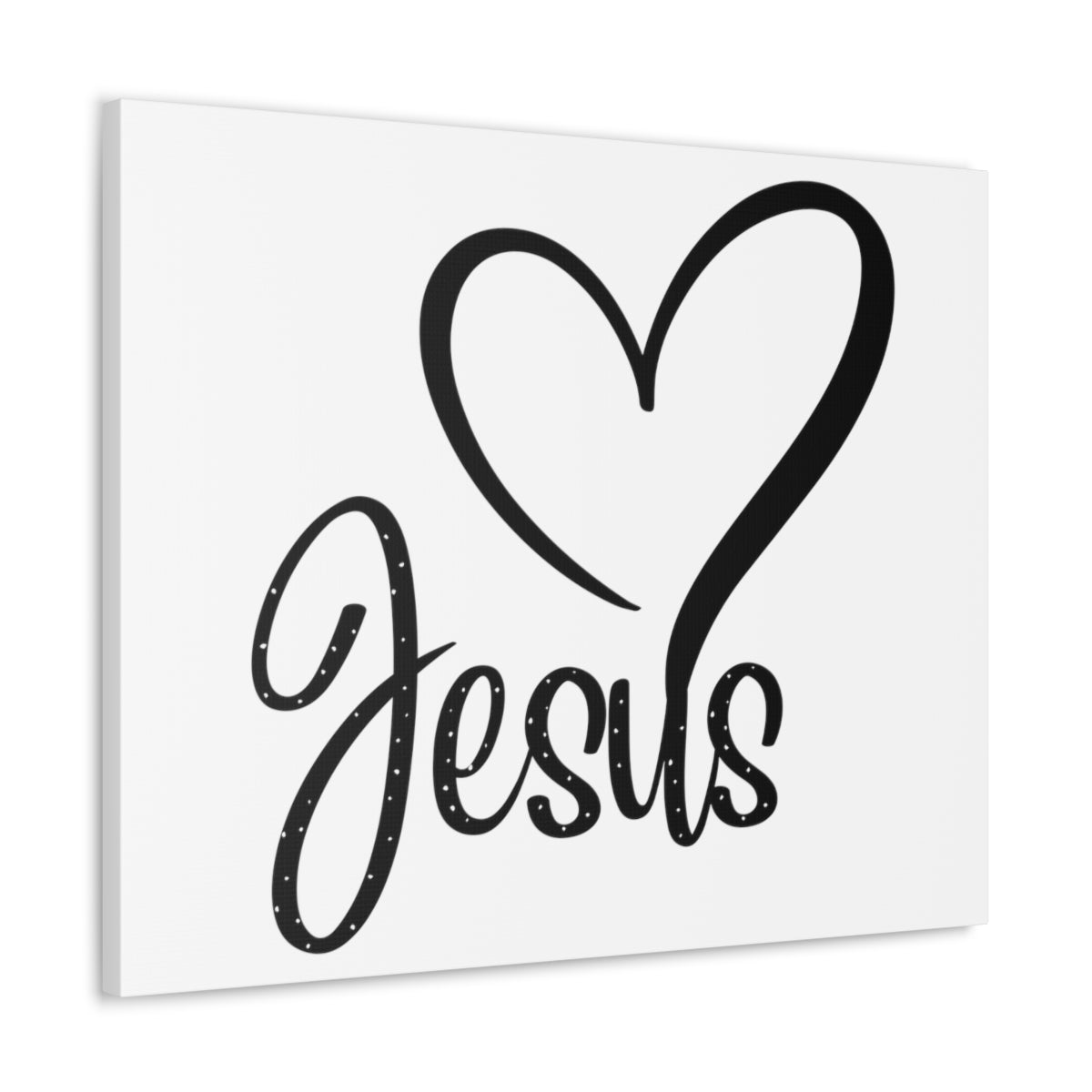 Scripture Walls Jesus Heart John 3:16 KJV Christian Wall Art Print Ready to Hang Unframed-Express Your Love Gifts