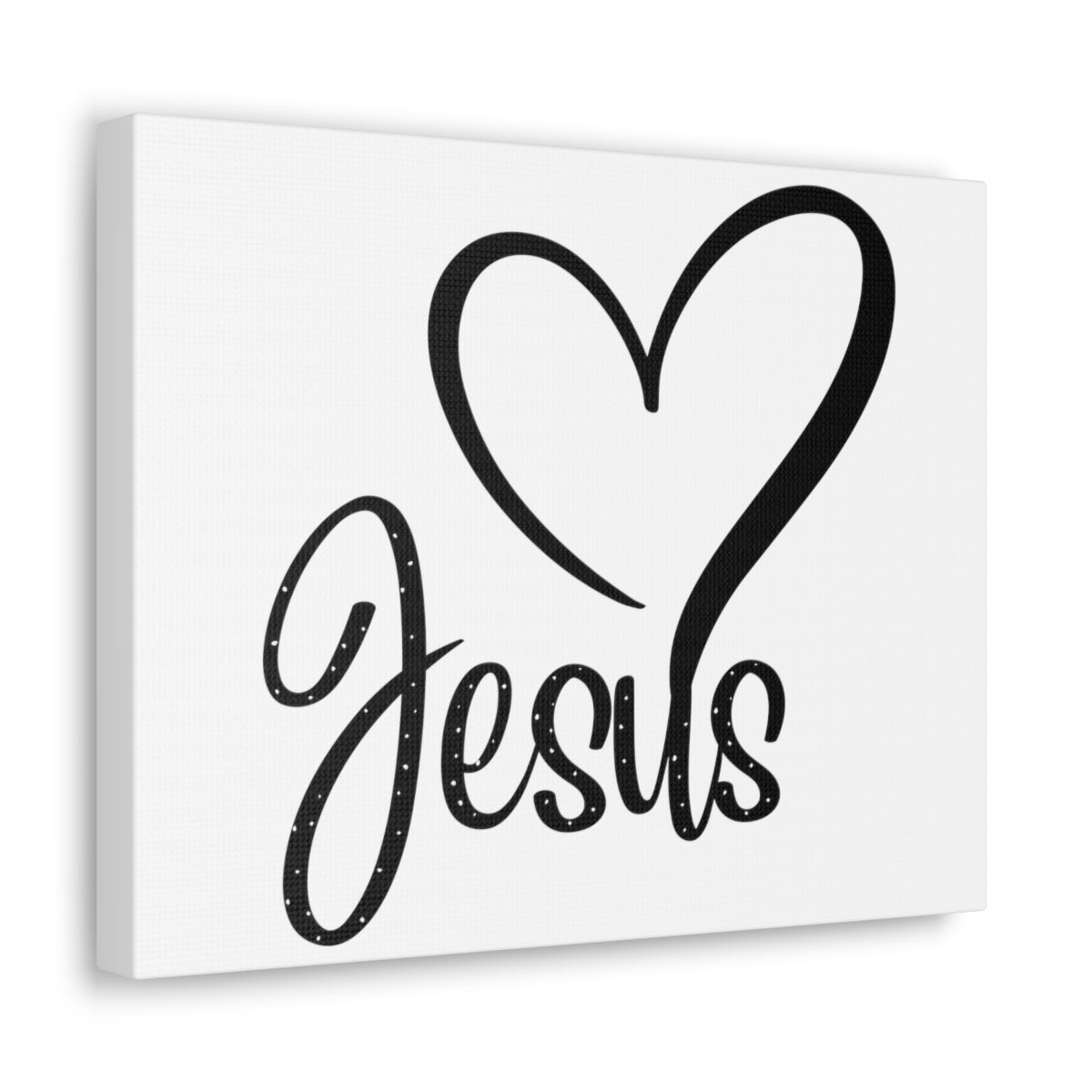 Scripture Walls Jesus Heart John 3:16 KJV Christian Wall Art Print Ready to Hang Unframed-Express Your Love Gifts