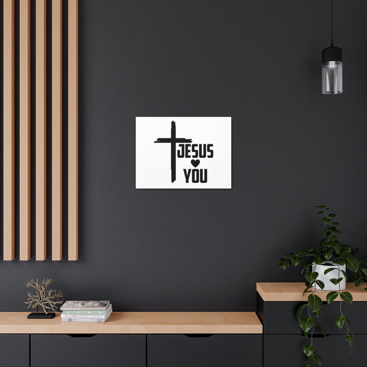 Scripture Walls Jesus Hearts You JOHN 15:9 Christian Wall Art Bible Verse Print Ready to Hang Unframed-Express Your Love Gifts