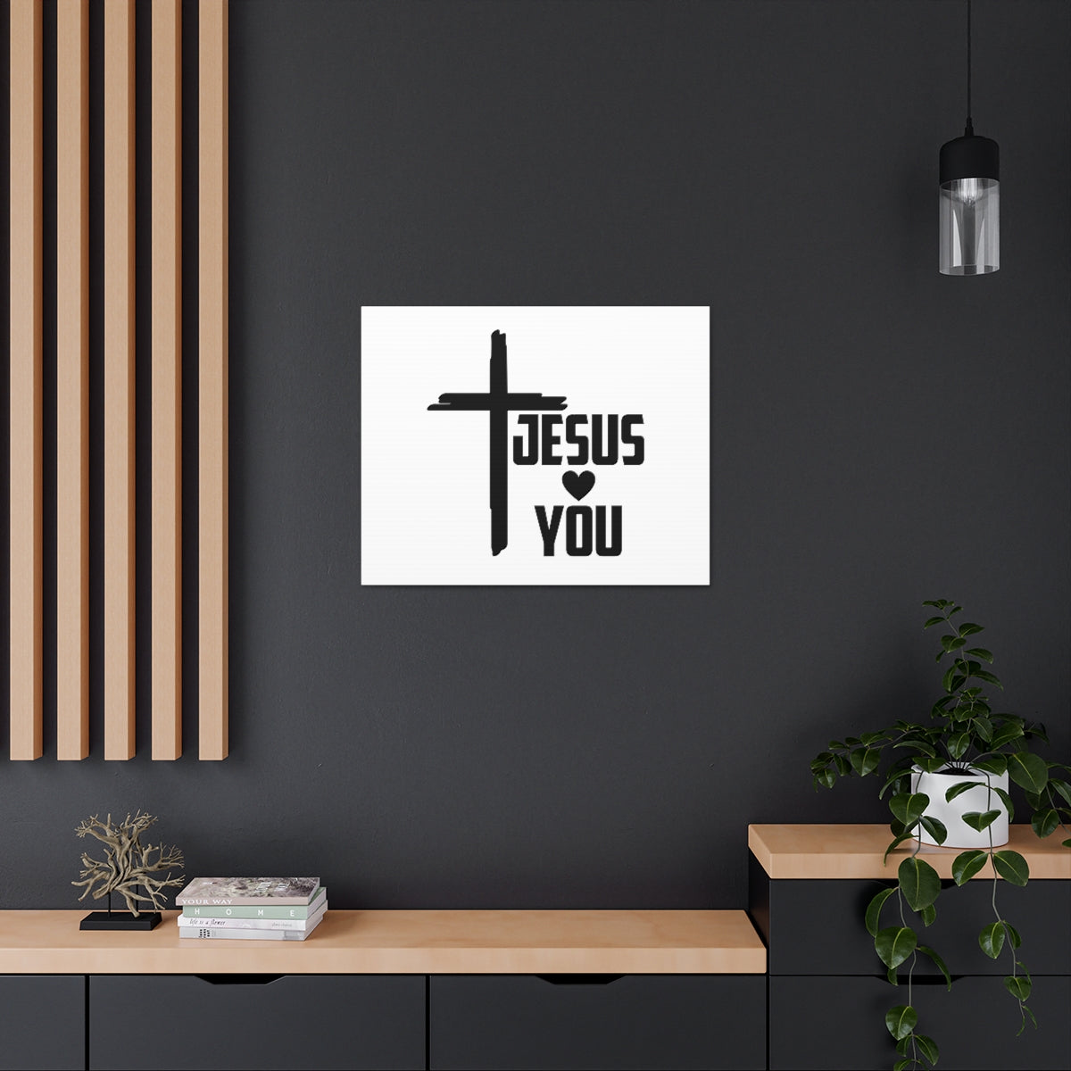 Scripture Walls Jesus Hearts You JOHN 15:9 Christian Wall Art Bible Verse Print Ready to Hang Unframed-Express Your Love Gifts