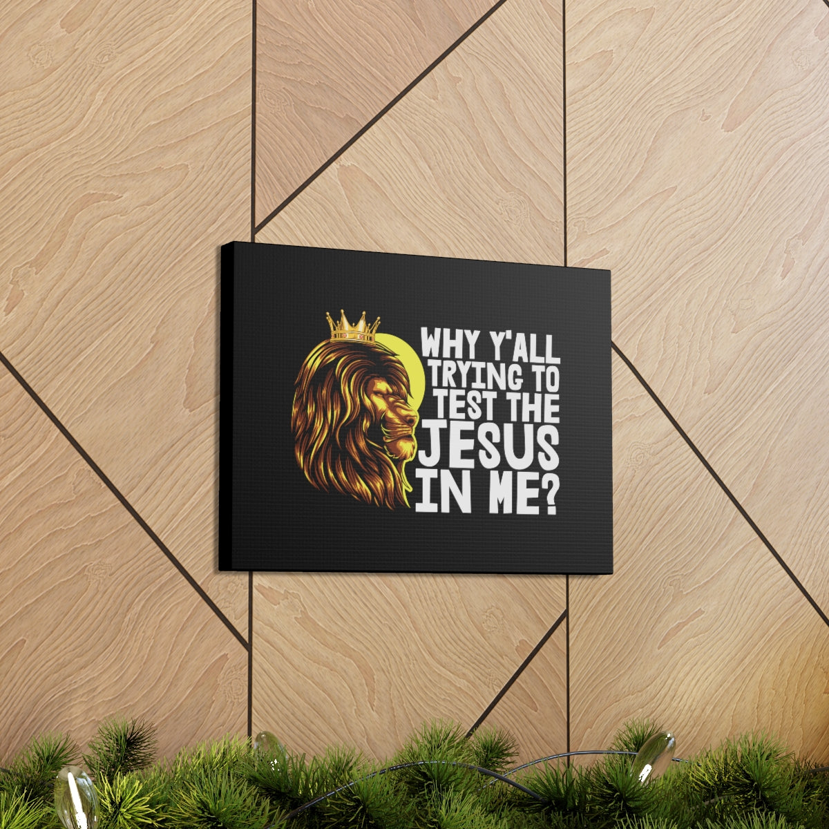 Scripture Walls Jesus In Me Luke 22:28 Christian Wall Art Bible Verse Print Ready to Hang Unframed-Express Your Love Gifts