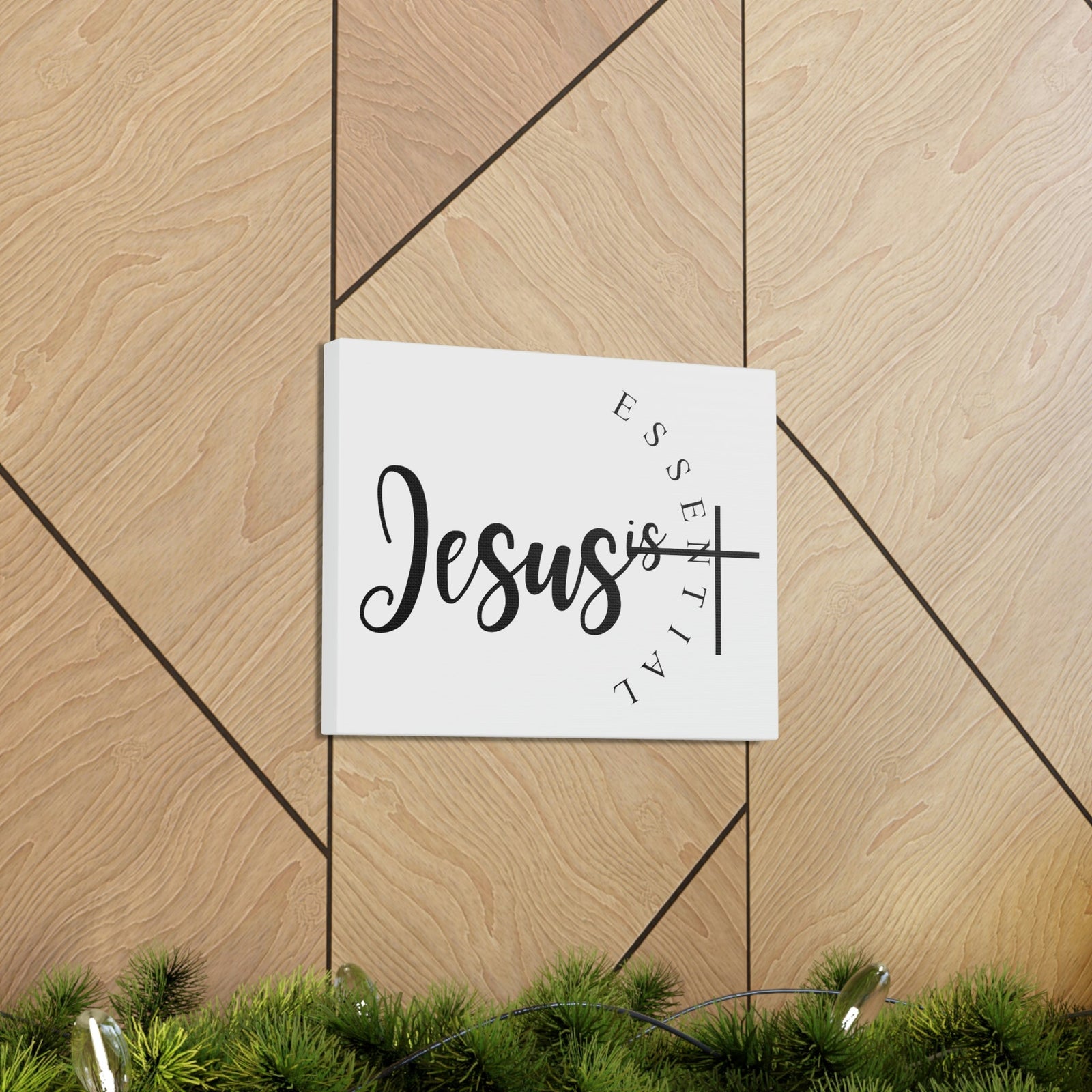 Scripture Walls Jesus Is Essential Ephesians 6:17 Christian Wall Art Print Ready to Hang Unframed-Express Your Love Gifts
