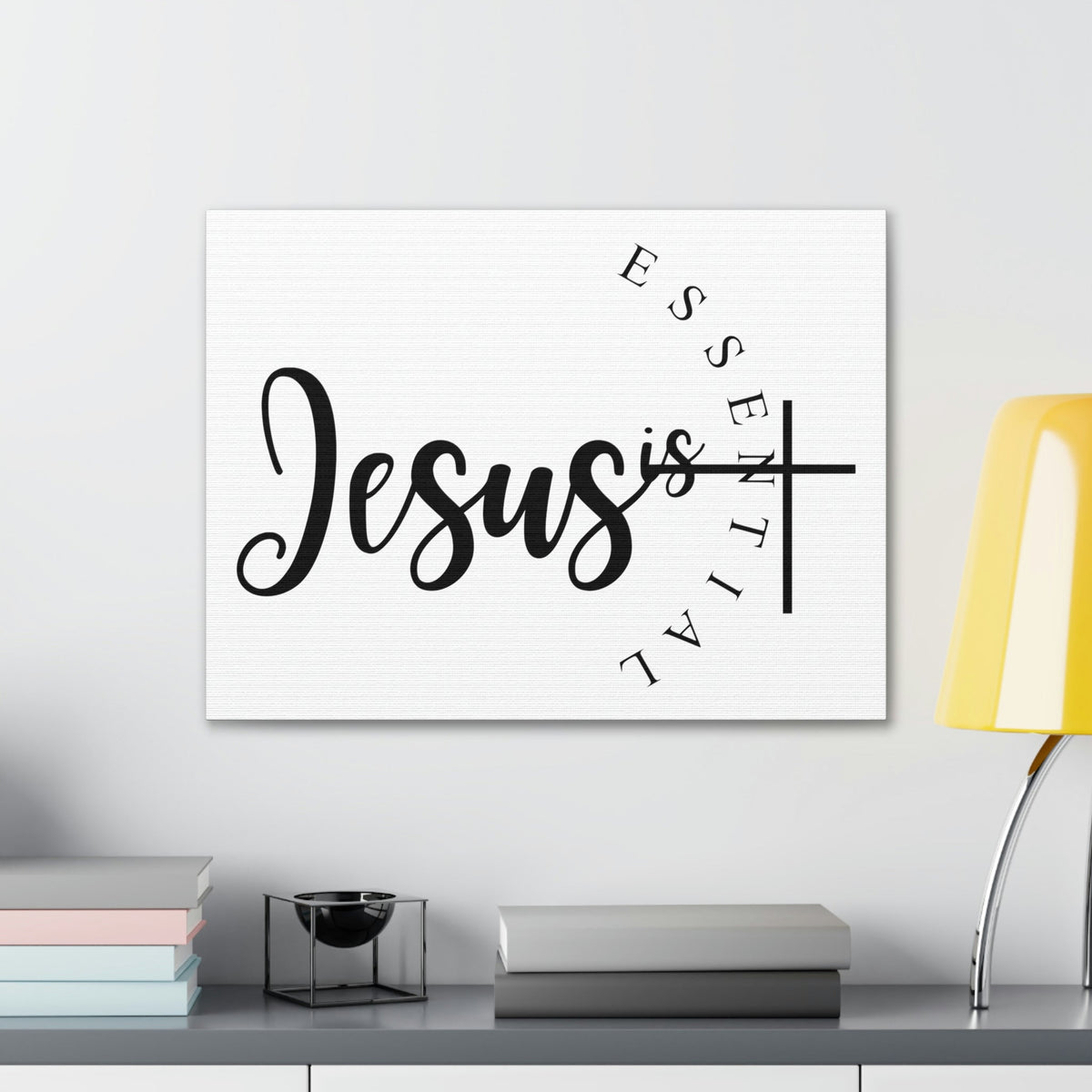 Scripture Walls Jesus Is Essential Ephesians 6:17 Christian Wall Art Print Ready to Hang Unframed-Express Your Love Gifts