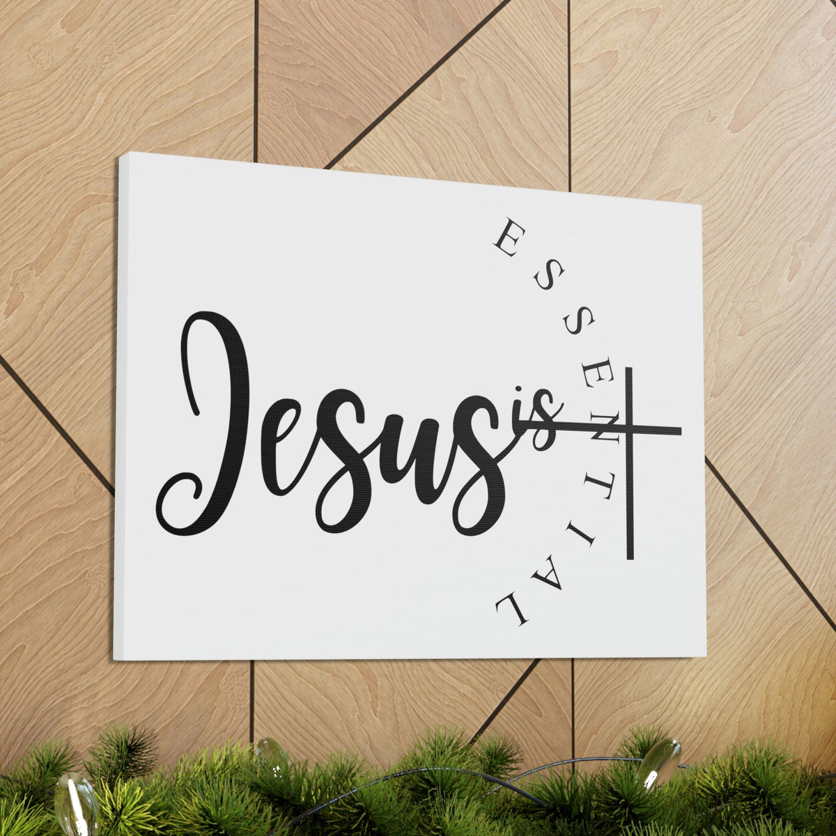 Scripture Walls Jesus Is Essential Ephesians 6:17 Christian Wall Art Print Ready to Hang Unframed-Express Your Love Gifts