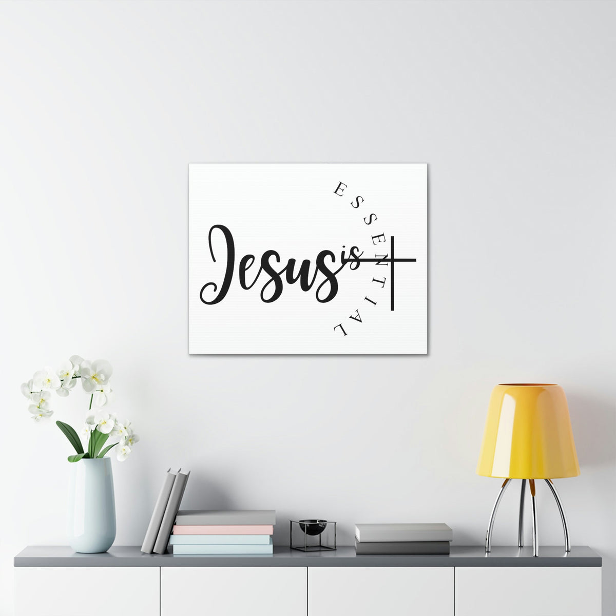 Scripture Walls Jesus Is Essential Ephesians 6:17 Christian Wall Art Print Ready to Hang Unframed-Express Your Love Gifts