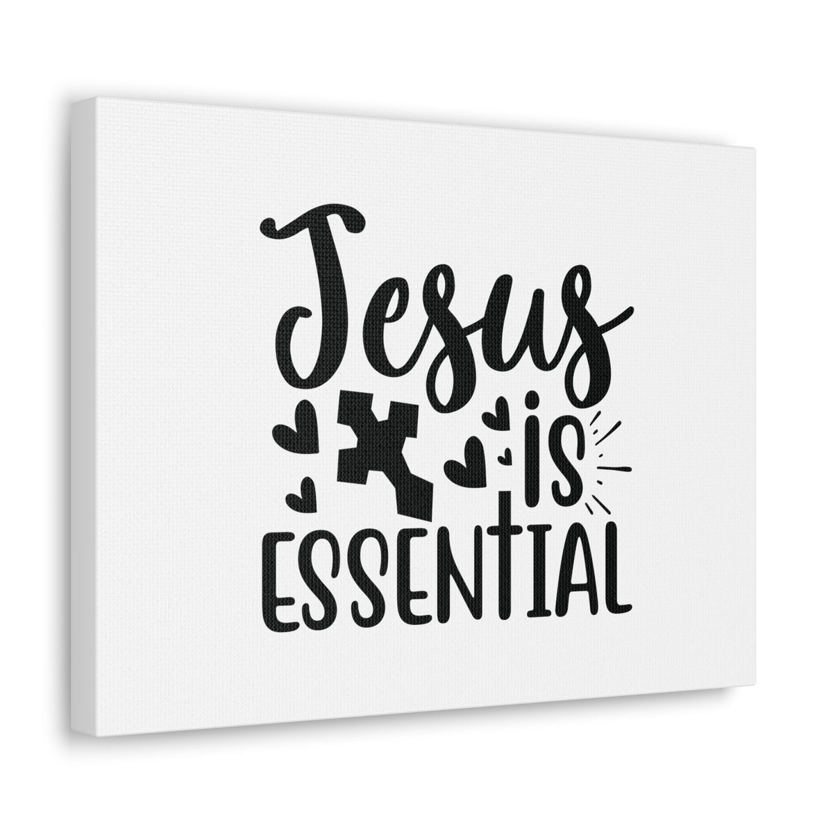 Scripture Walls Jesus Is Essential John 14:6 Cross Christian Wall Art Bible Verse Print Ready to Hang Unframed-Express Your Love Gifts