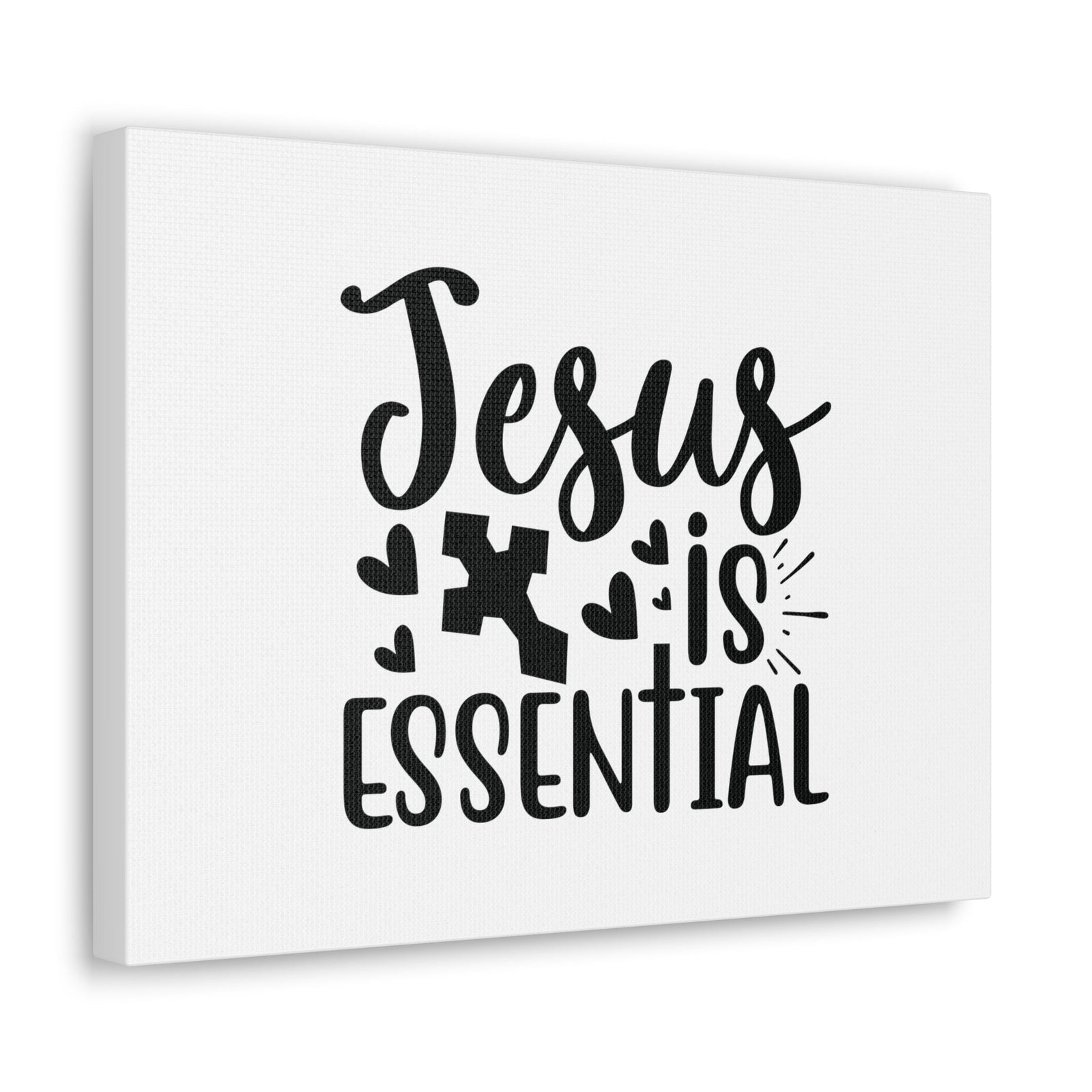 Scripture Walls Jesus Is Essential John 14:6 Cross Christian Wall Art Bible Verse Print Ready to Hang Unframed-Express Your Love Gifts