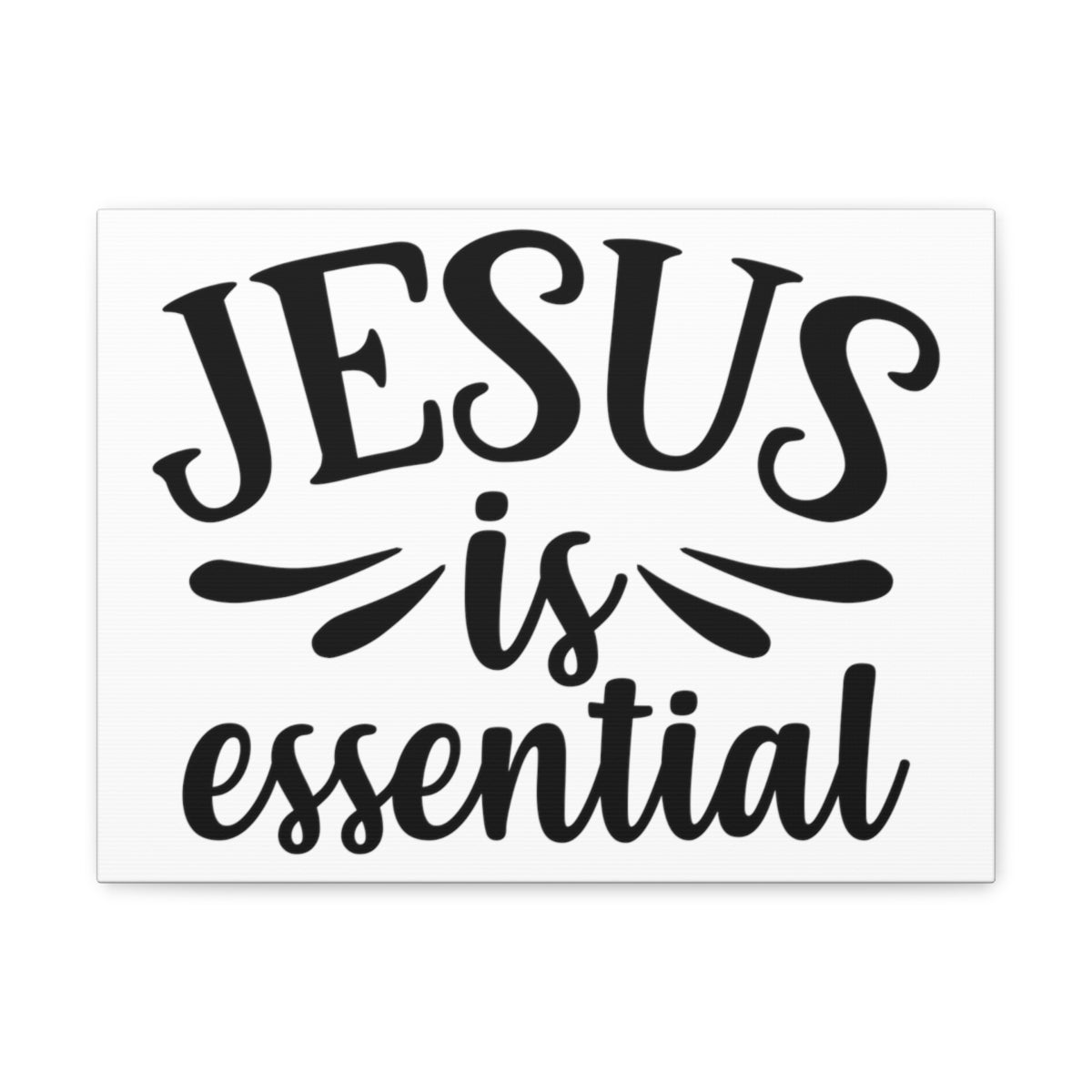 Scripture Walls Jesus Is Essential John 15:13 Christian Wall Art Print Ready to Hang Unframed-Express Your Love Gifts