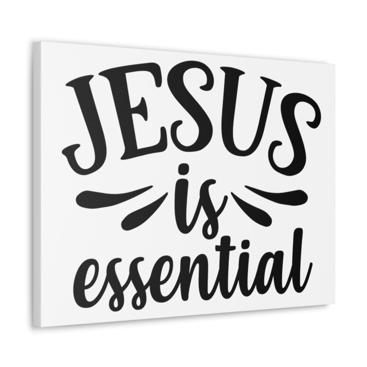 Scripture Walls Jesus Is Essential John 15:13 Christian Wall Art Print Ready to Hang Unframed-Express Your Love Gifts