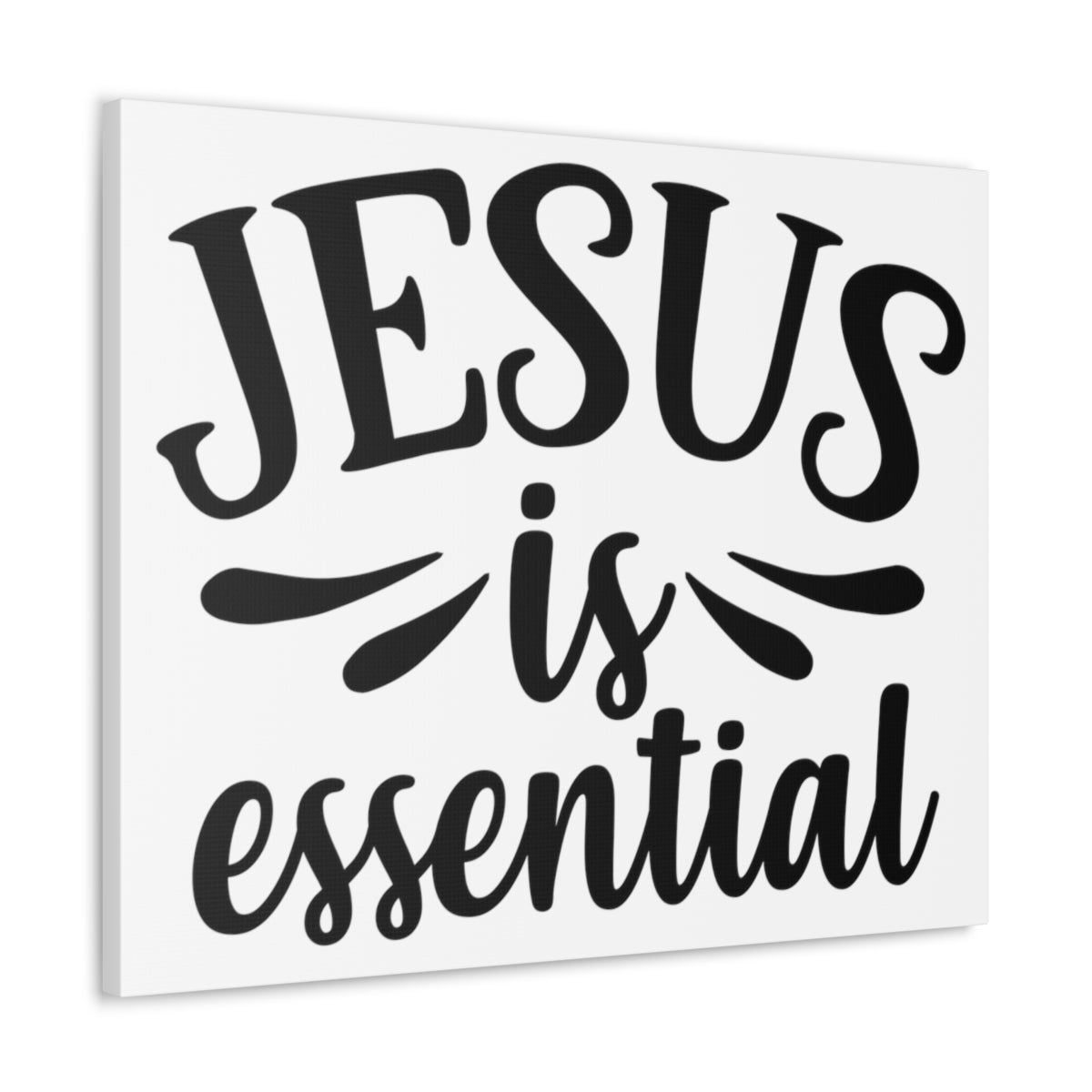Scripture Walls Jesus Is Essential John 15:13 Christian Wall Art Print Ready to Hang Unframed-Express Your Love Gifts