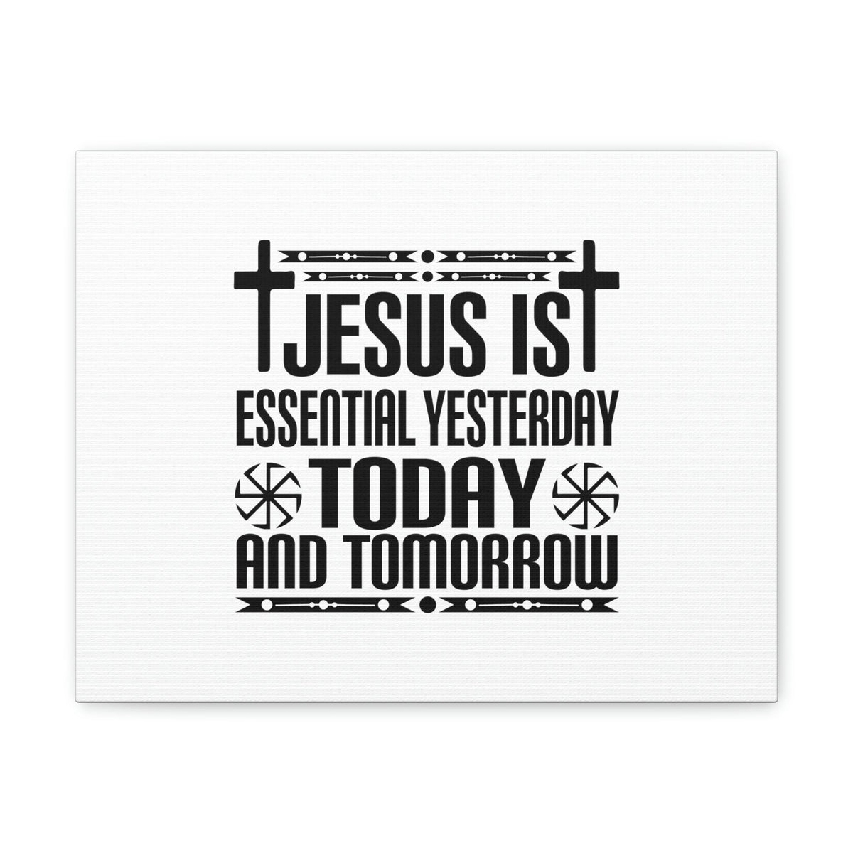 Scripture Walls Jesus Is Essential Romans 6:23 Cross Christian Wall Art Bible Verse Print Ready to Hang Unframed-Express Your Love Gifts