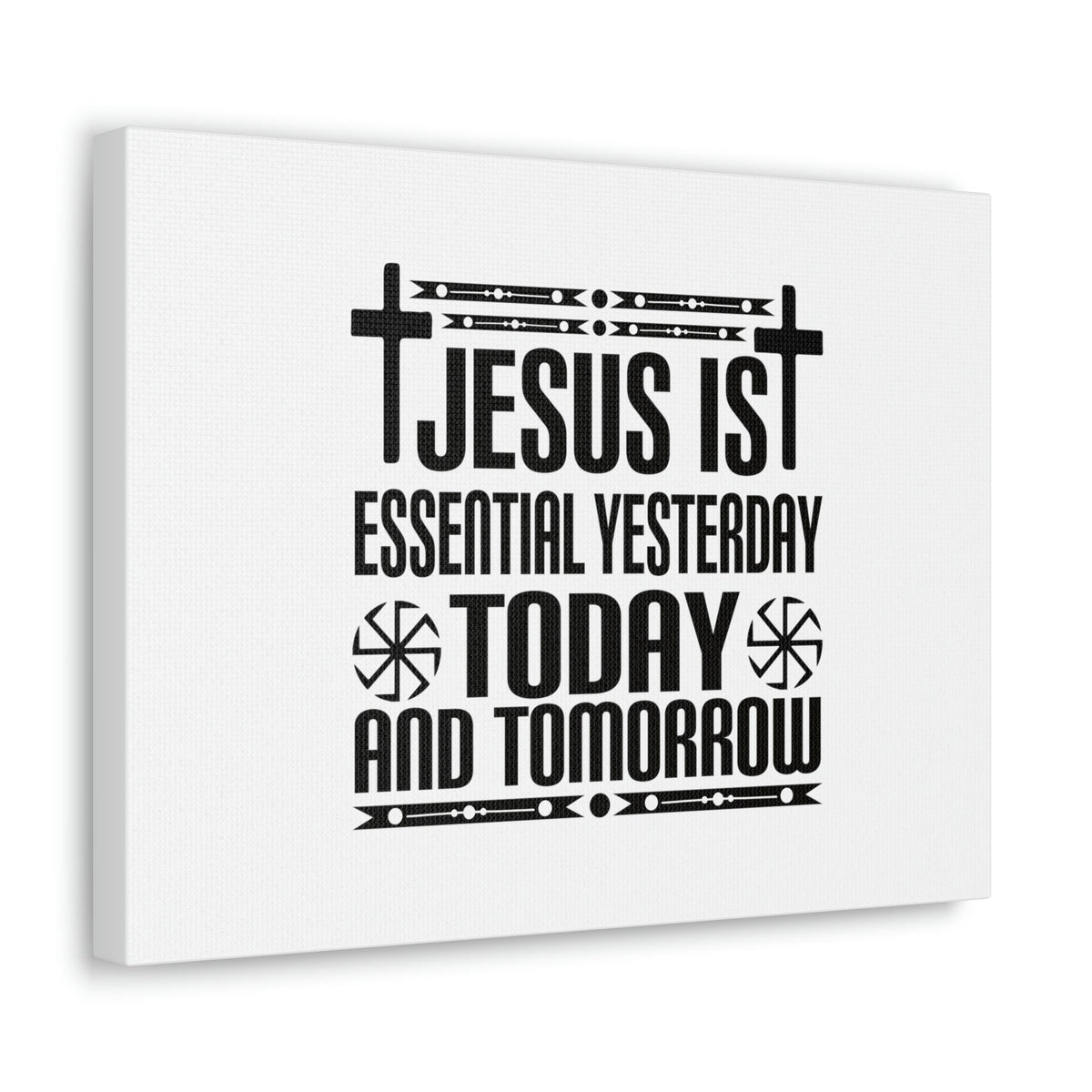 Scripture Walls Jesus Is Essential Romans 6:23 Cross Christian Wall Art Bible Verse Print Ready to Hang Unframed-Express Your Love Gifts
