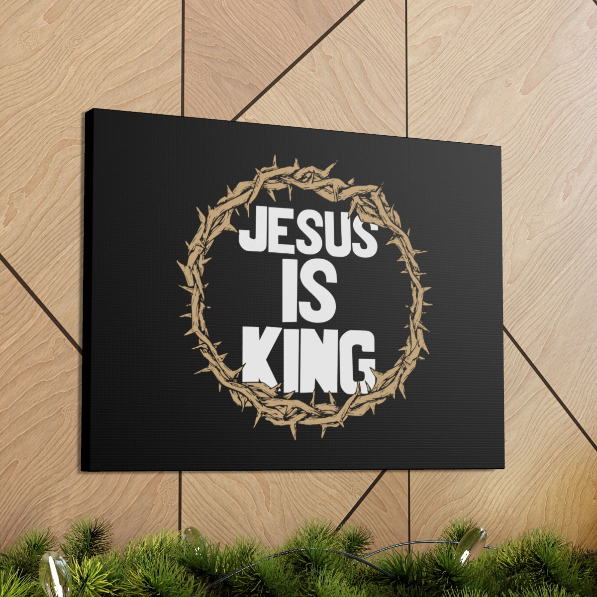 Scripture Walls Jesus Is King 1 Timothy 6:15 Christian Wall Art Bible Verse Print Ready to Hang Unframed-Express Your Love Gifts