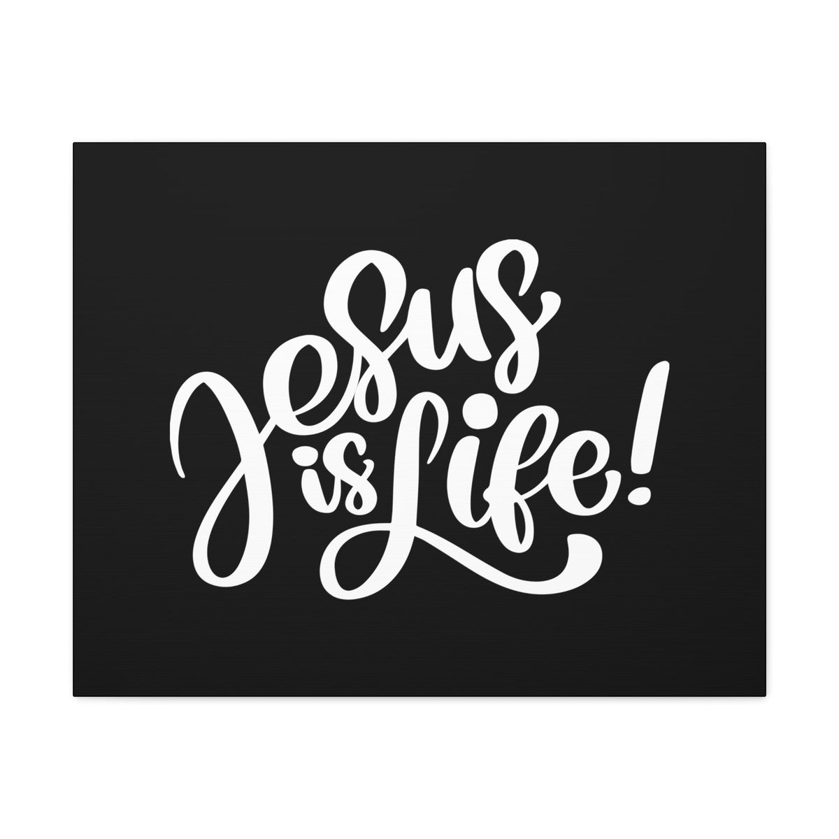 Scripture Walls Jesus Is Life! John 3:16 Christian Wall Art Bible Verse Print Ready to Hang Unframed-Express Your Love Gifts