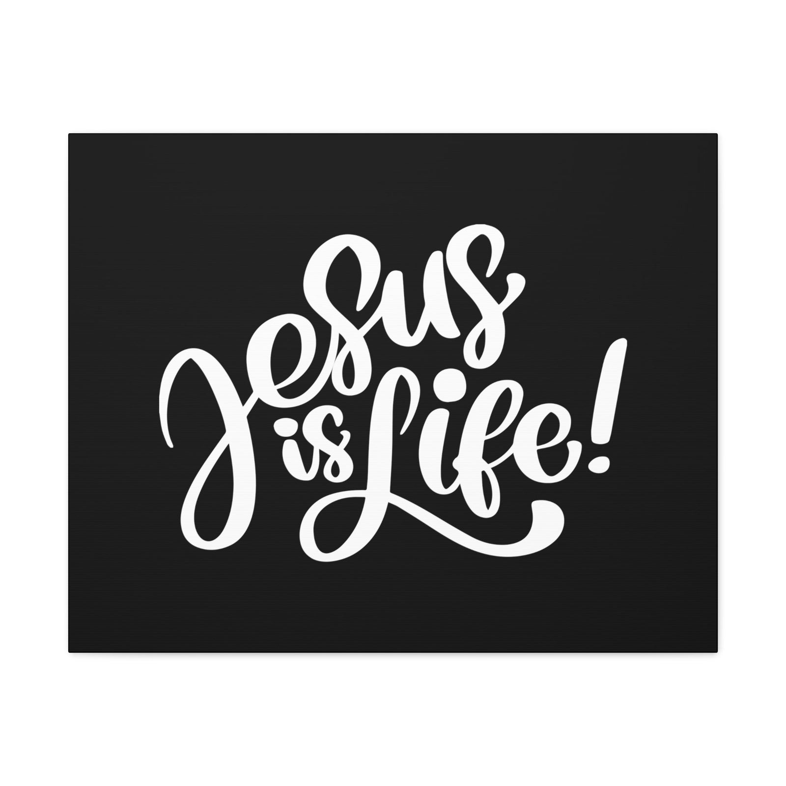 Scripture Walls Jesus Is Life! John 3:16 Christian Wall Art Bible Verse Print Ready to Hang Unframed-Express Your Love Gifts