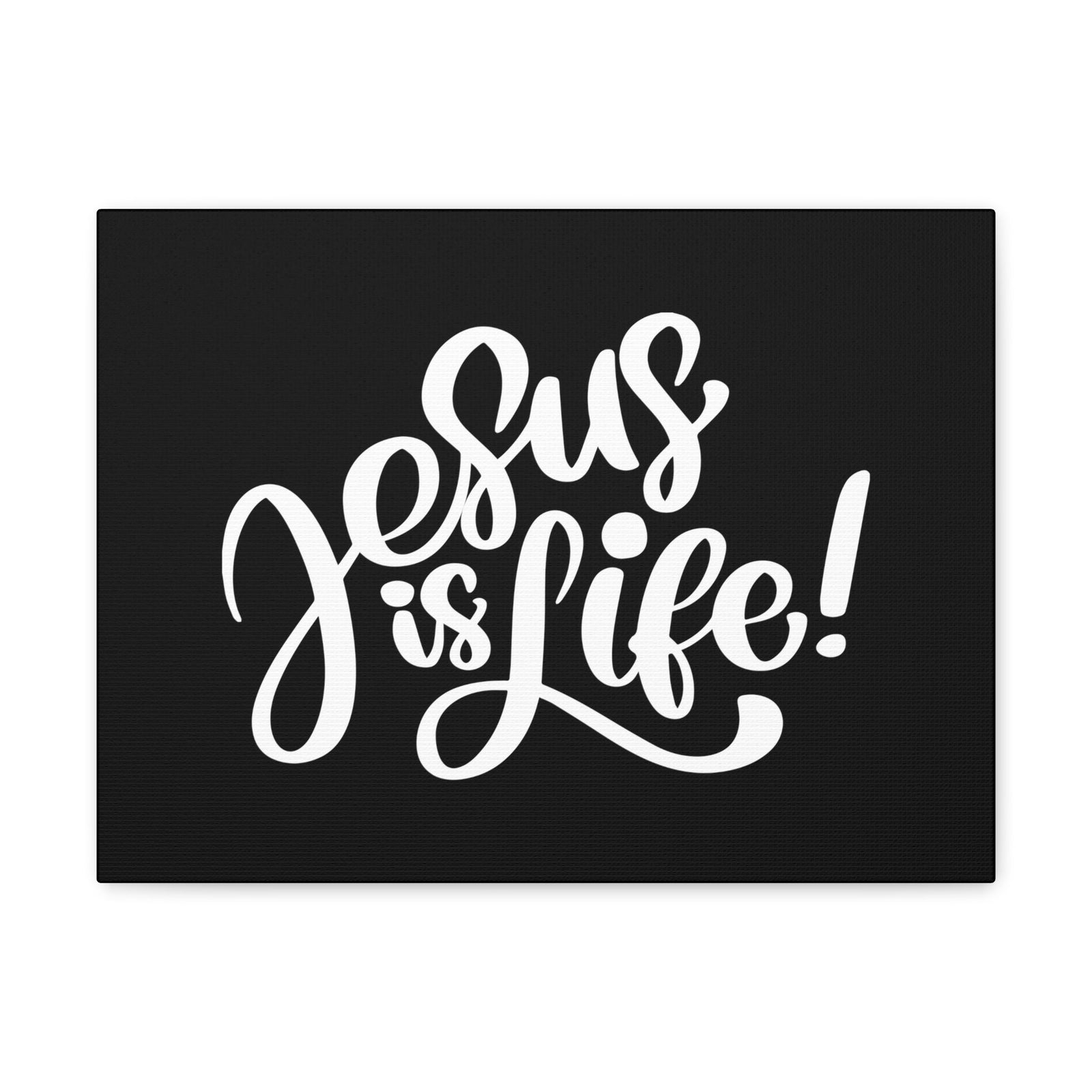 Scripture Walls Jesus Is Life! John 3:16 Christian Wall Art Bible Verse Print Ready to Hang Unframed-Express Your Love Gifts