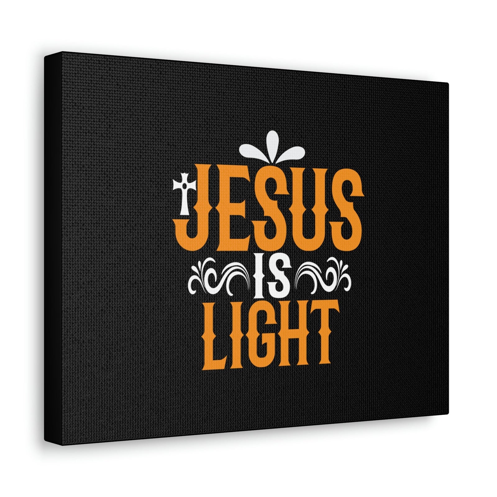 Scripture Walls Jesus is Light John 8:12 Canvas Christian Wall Art Ready to Hang Unframed-Express Your Love Gifts