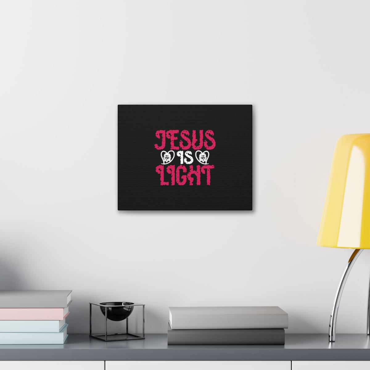 Scripture Walls Jesus Is Light John 8:12 Christian Wall Art Bible Verse Print Ready to Hang Unframed-Express Your Love Gifts