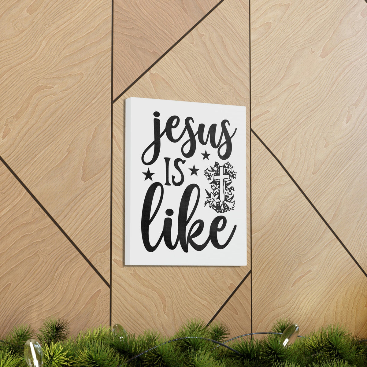 Scripture Walls Jesus Is Like 1 John 4:8 Christian Wall Art Print Ready to Hang Unframed-Express Your Love Gifts