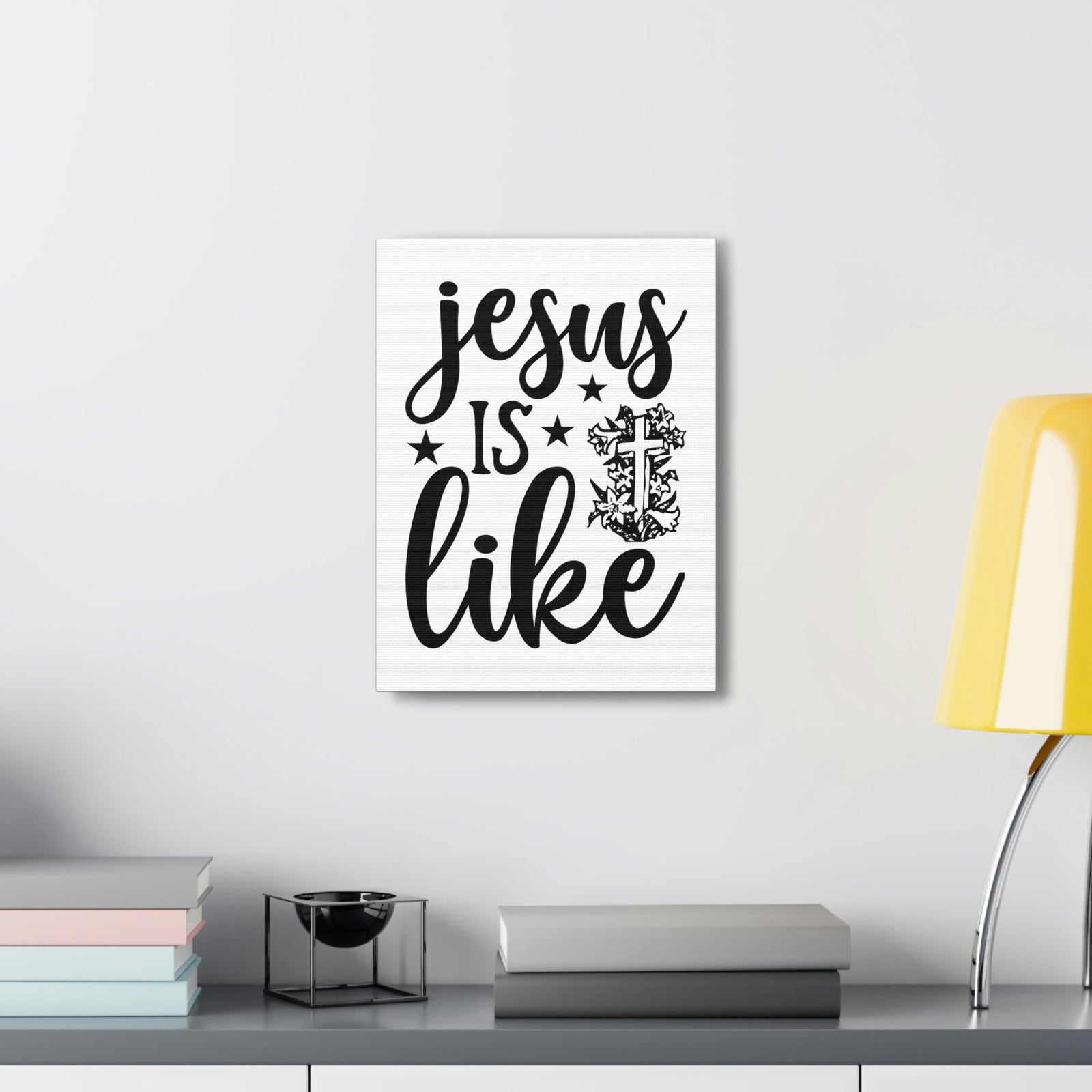 Scripture Walls Jesus Is Like 1 John 4:8 Christian Wall Art Print Ready to Hang Unframed-Express Your Love Gifts