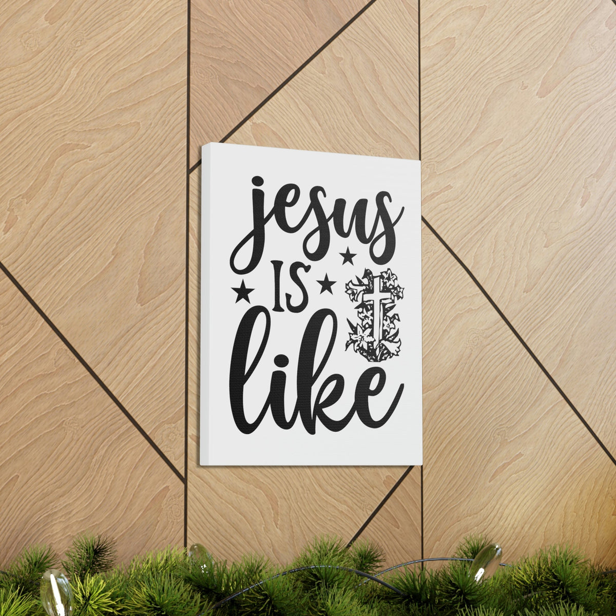 Scripture Walls Jesus Is Like 1 John 4:8 Christian Wall Art Print Ready to Hang Unframed-Express Your Love Gifts