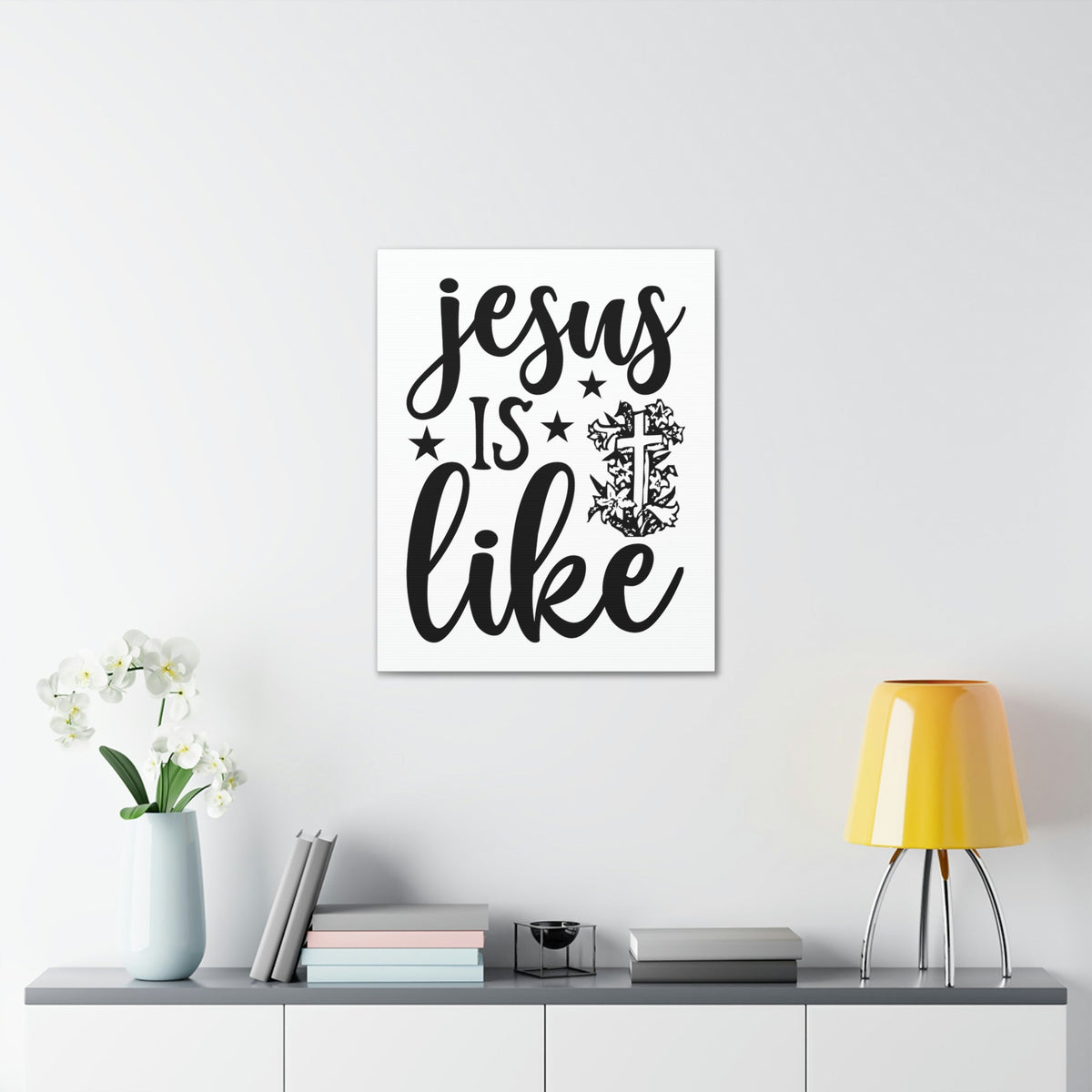 Scripture Walls Jesus Is Like 1 John 4:8 Christian Wall Art Print Ready to Hang Unframed-Express Your Love Gifts