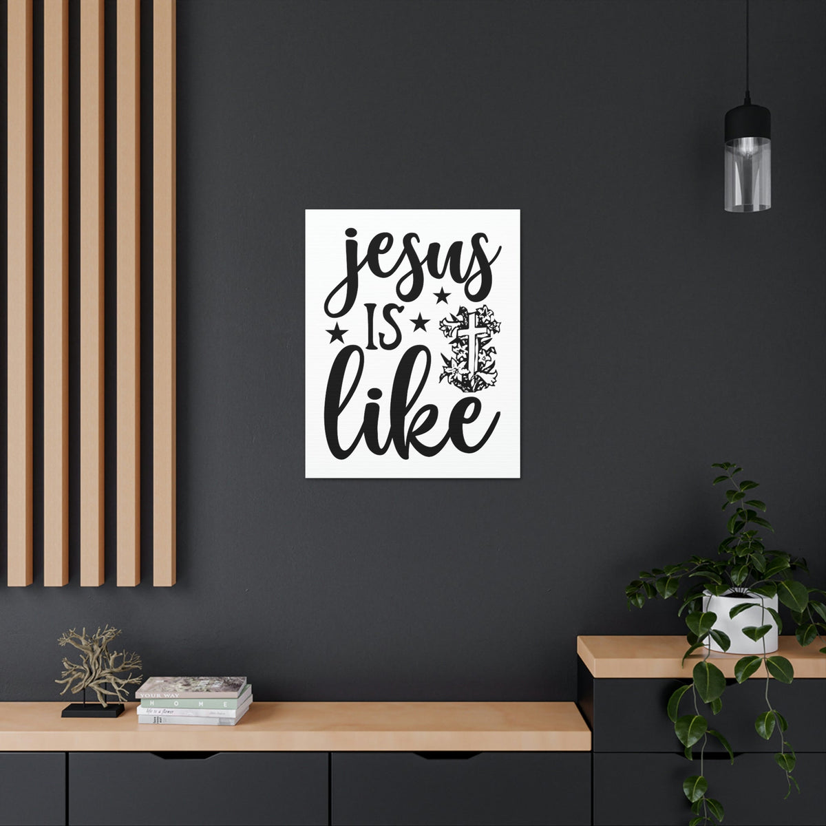 Scripture Walls Jesus Is Like 1 John 4:8 Christian Wall Art Print Ready to Hang Unframed-Express Your Love Gifts